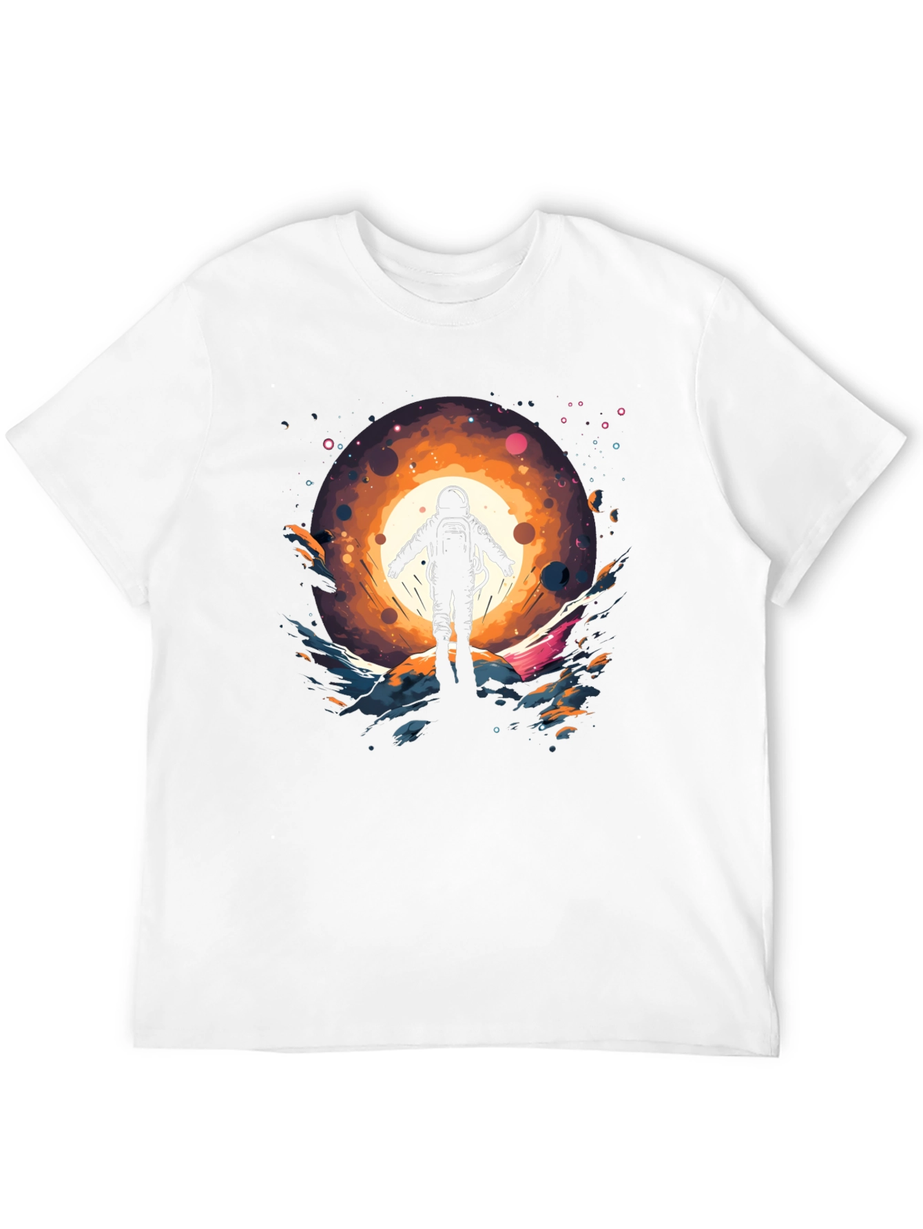 Astronaut in Space Graphic Tee