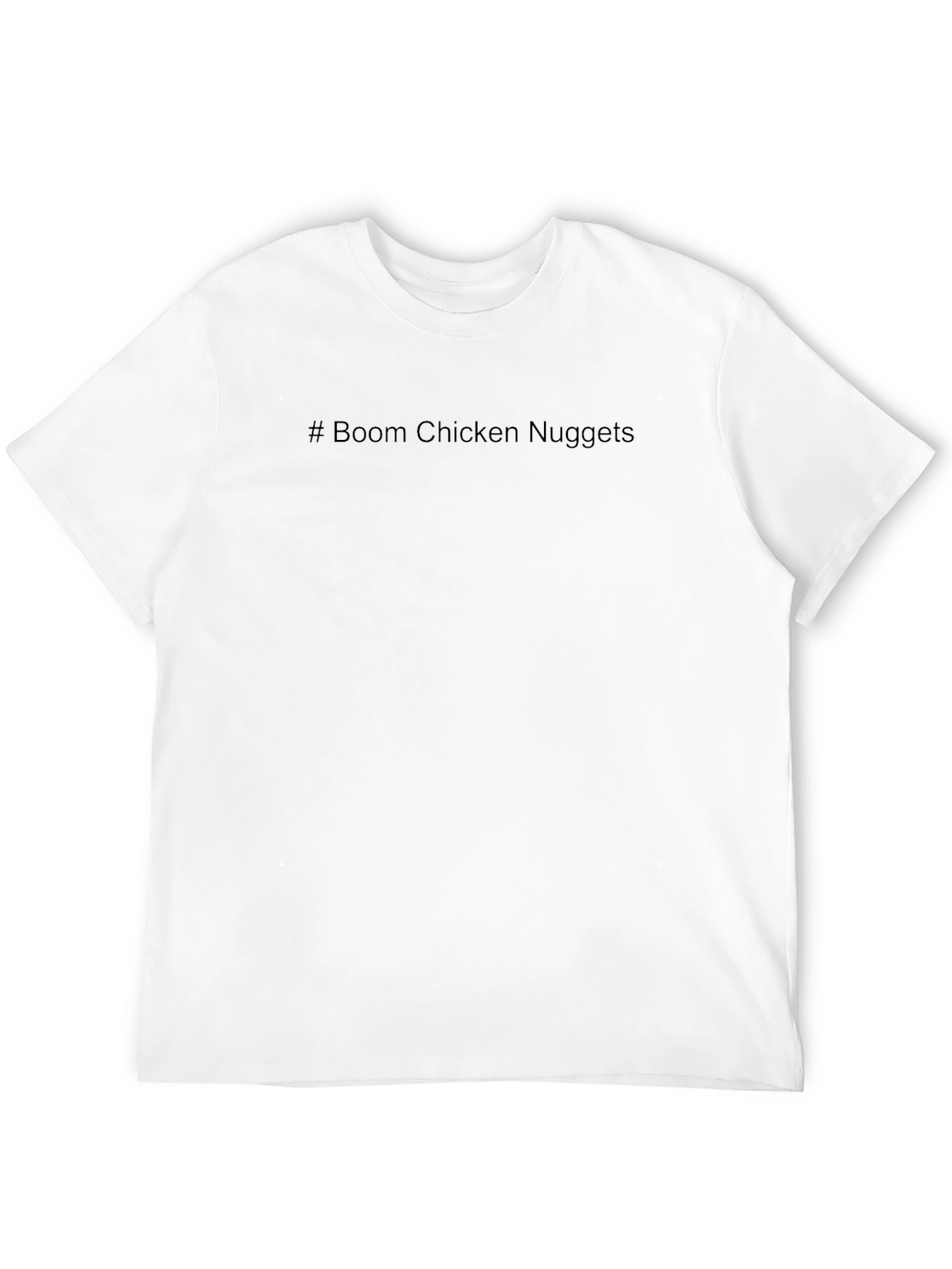Boom Chicken Nuggets Black T-Shirt