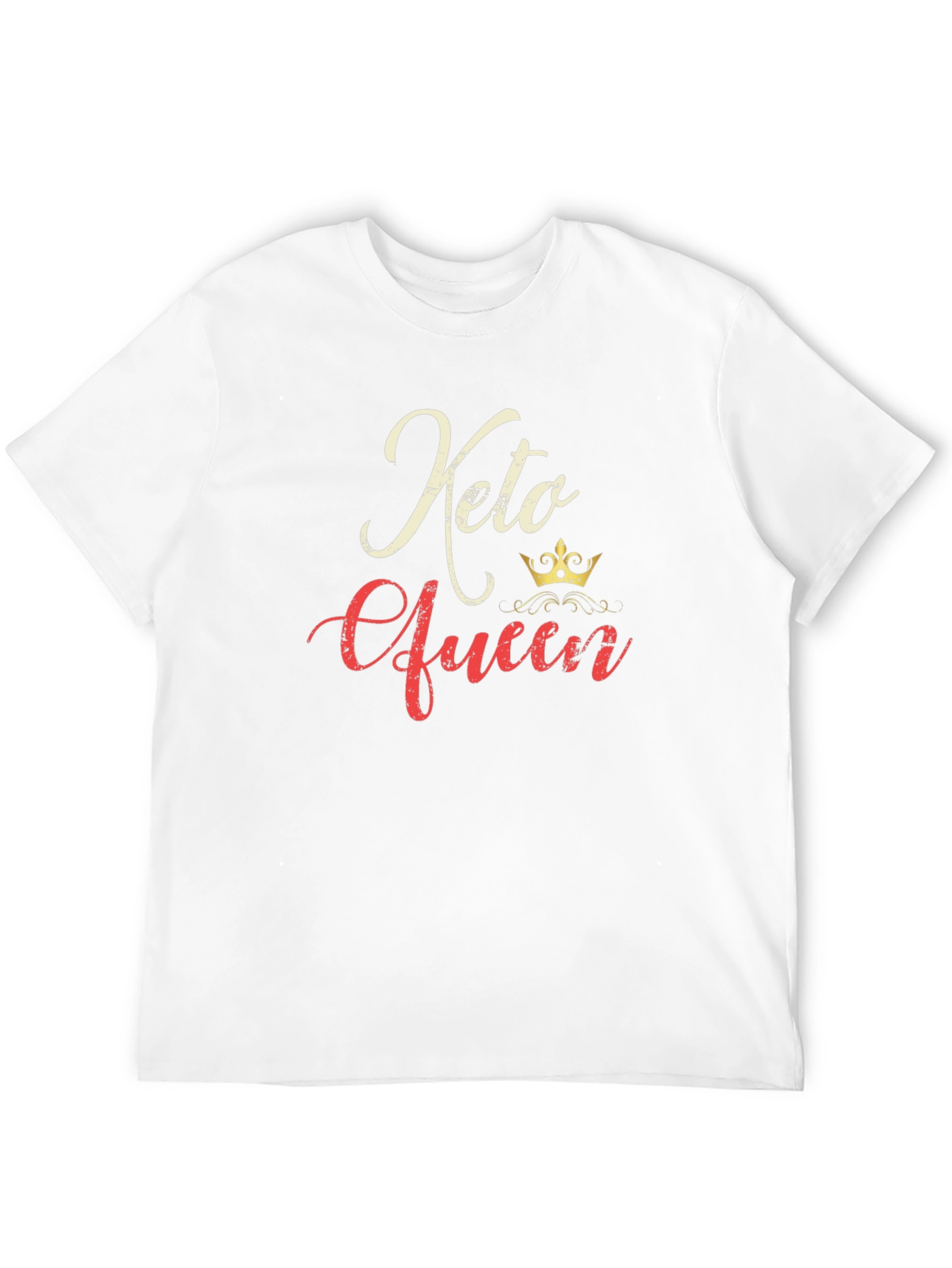 Keto Queen Graphic T-Shirt - Black