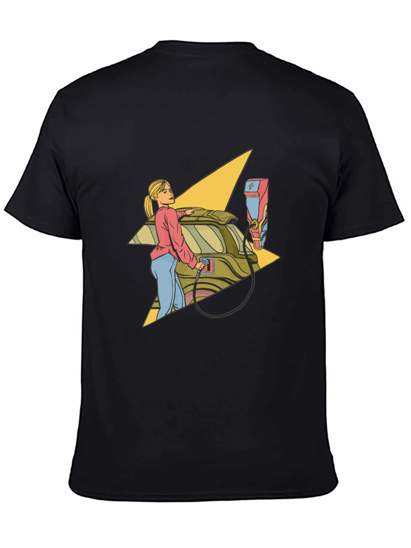 Electric Car T-Shirt - Charge Up Your Style!