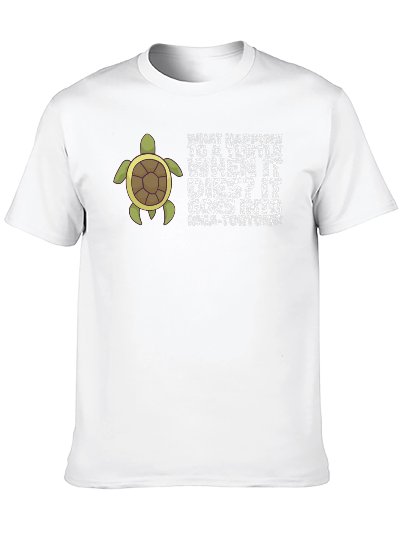 Funny Turtle Pun T-Shirt: Rica-Tortoise Humor