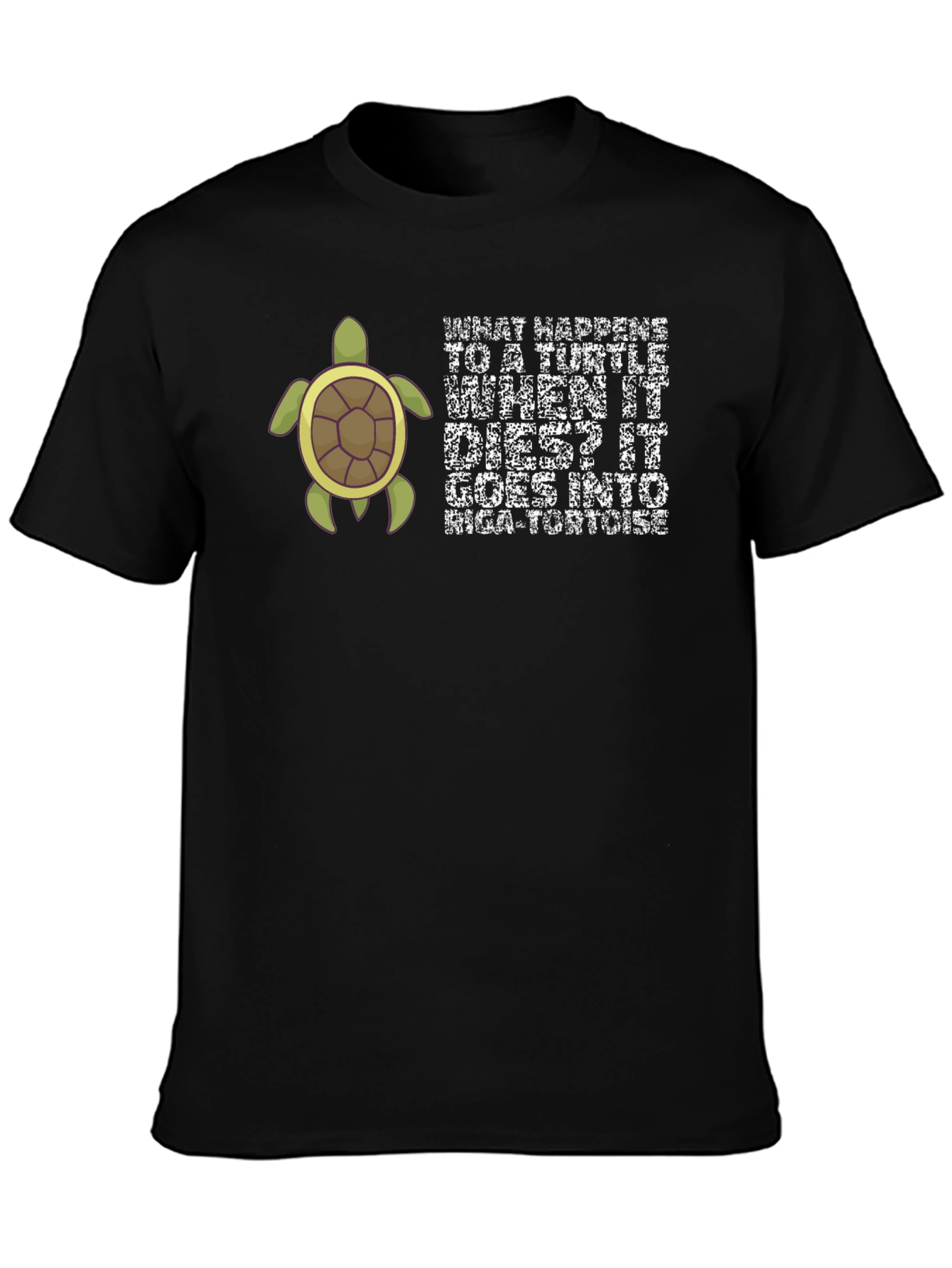 Funny Turtle Pun T-Shirt: Rica-Tortoise Humor
