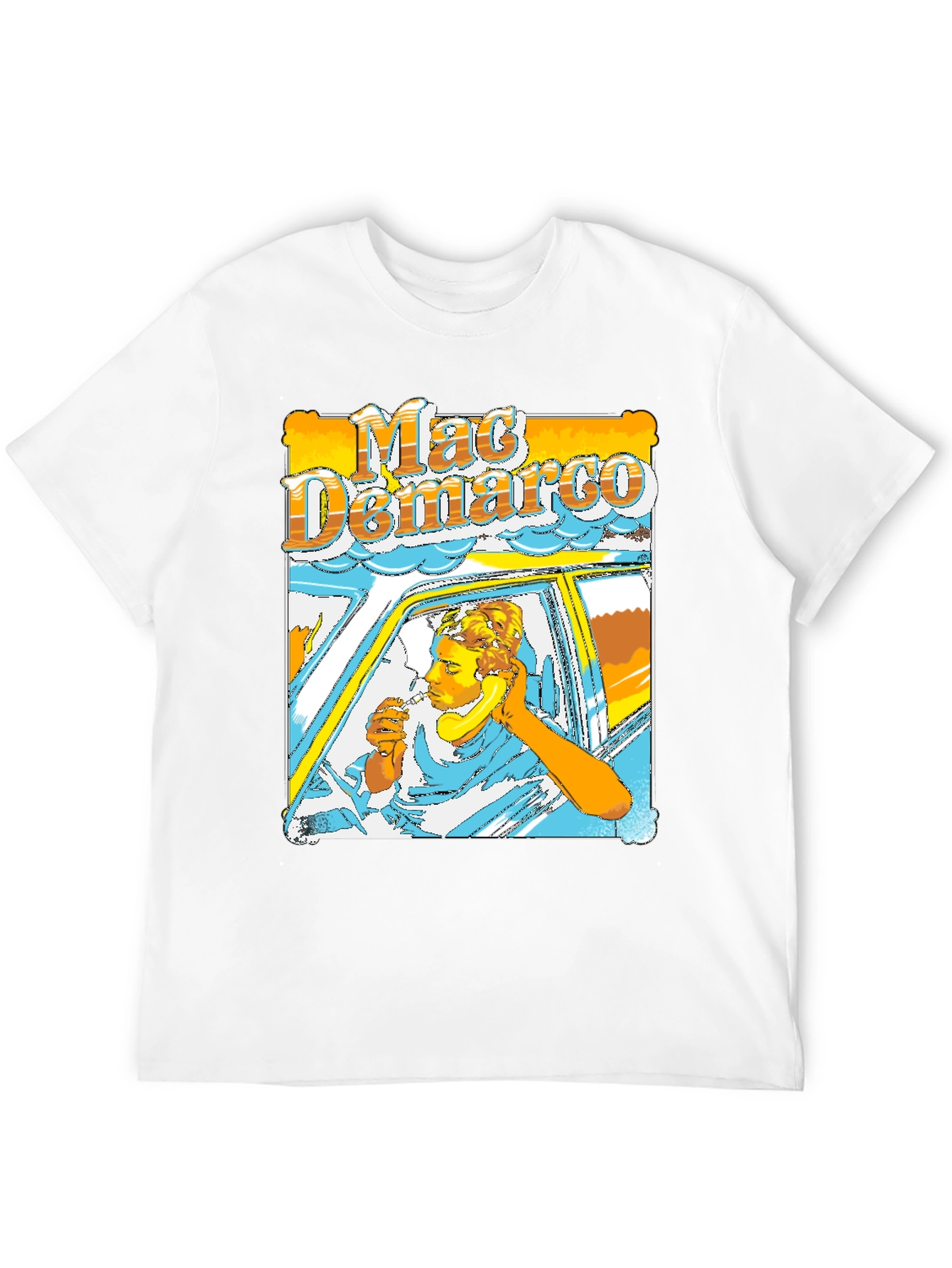 Mac Demarco T-Shirt - Retro Car Design
