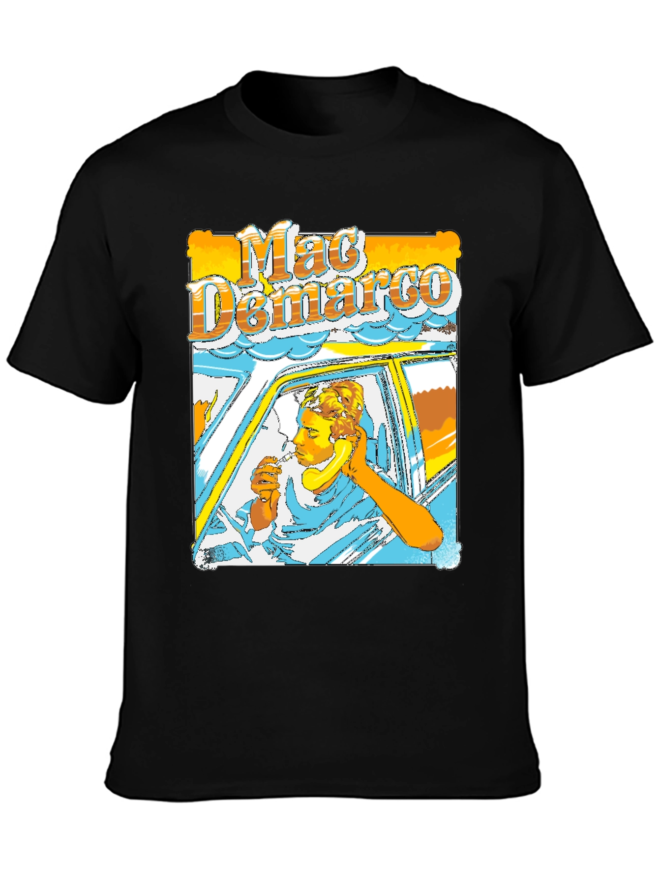 Mac Demarco T-Shirt - Retro Car Design