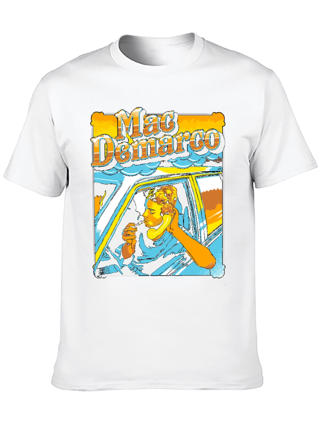 Mac Demarco T-Shirt - Retro Car Design