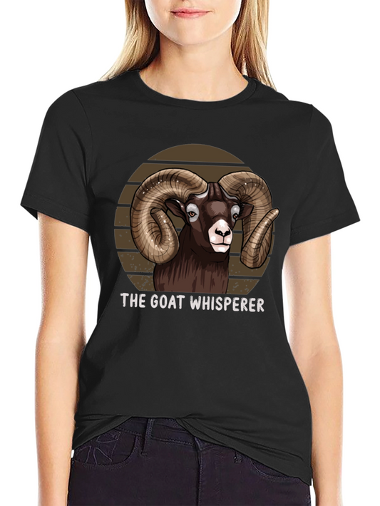 The Goat Whisperer Graphic Tee - Funny Animal T-Shirt