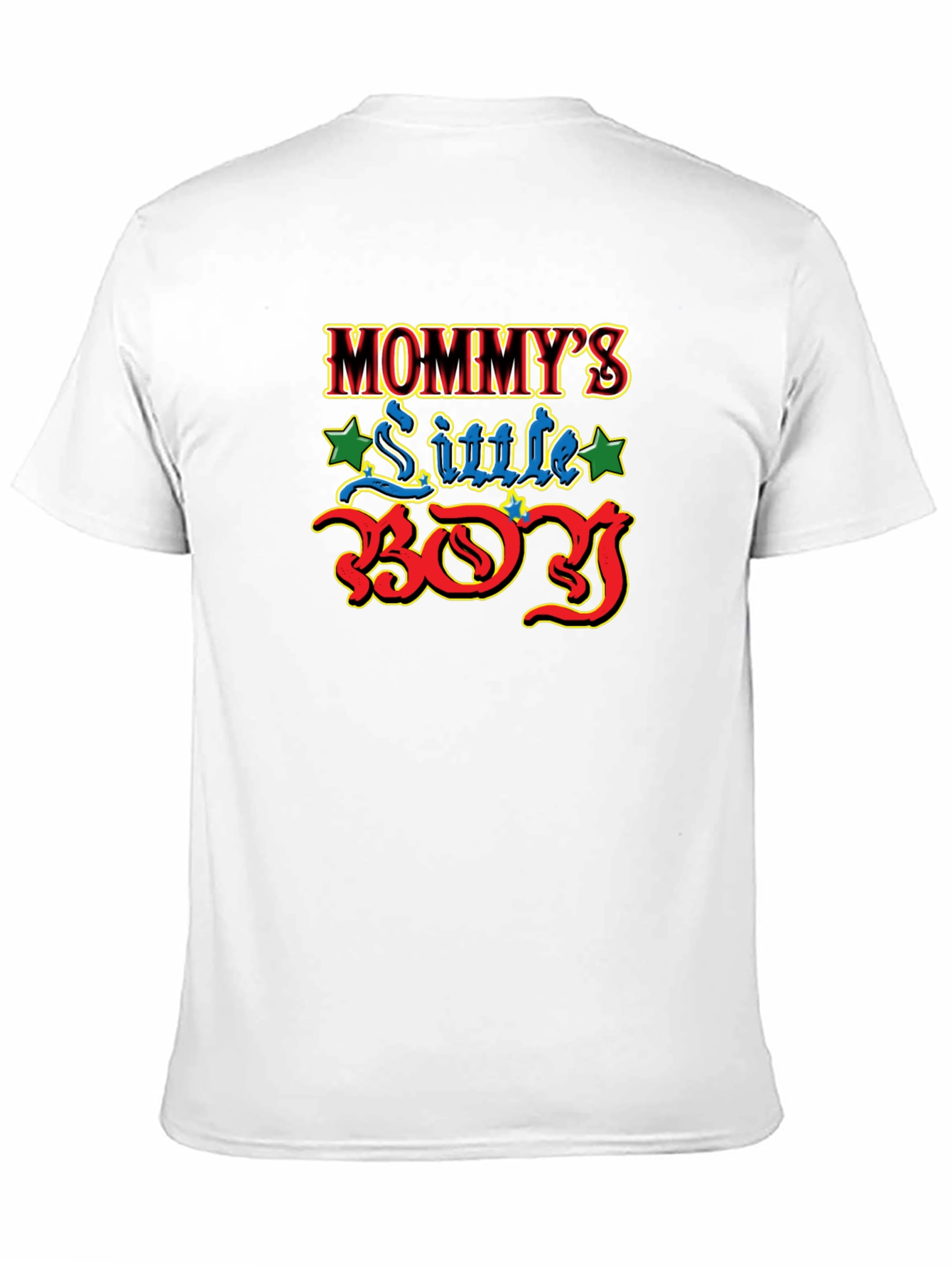 Mommys Little Boy T-Shirt Cute Graphic Tee