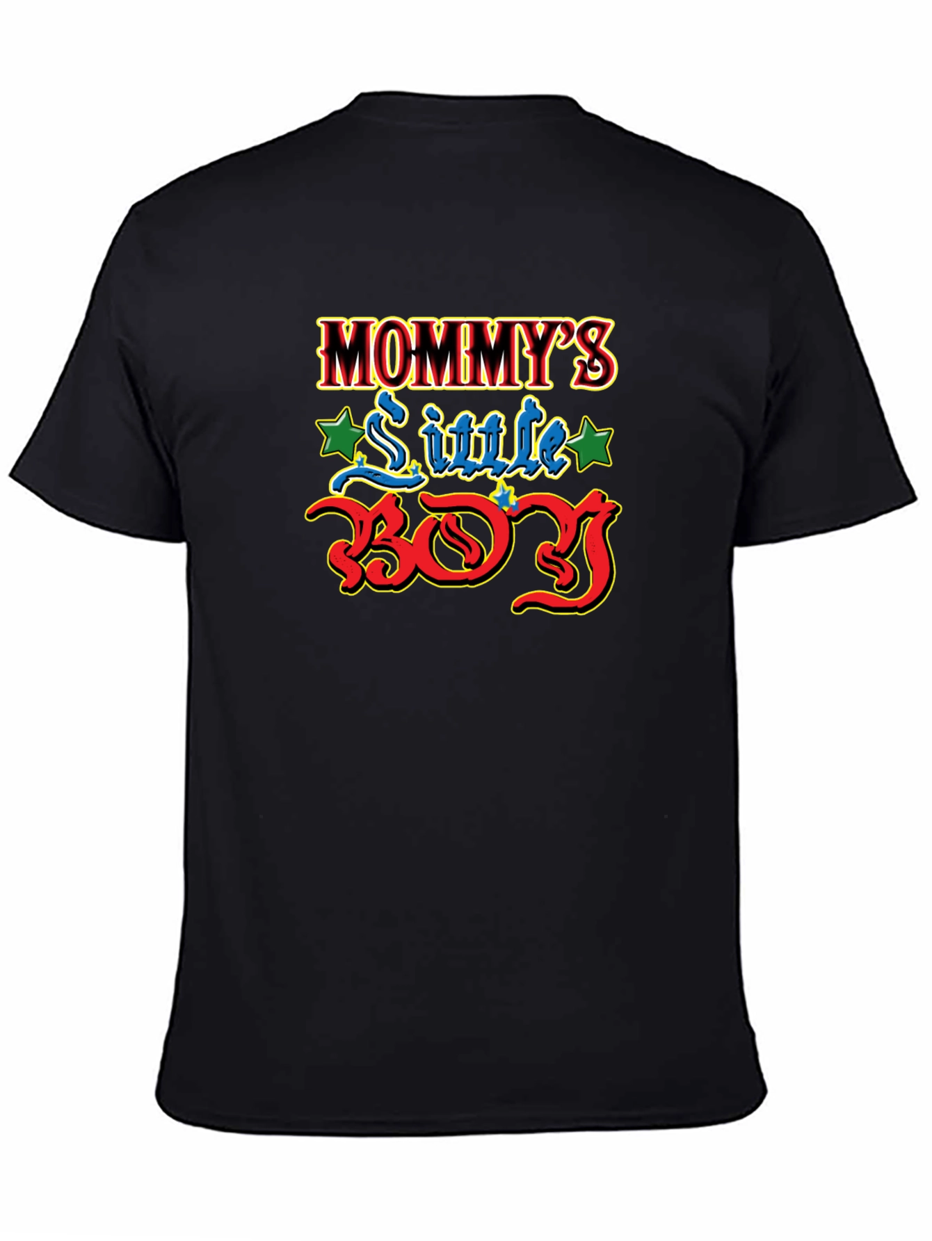 Mommys Little Boy T-Shirt Cute Graphic Tee
