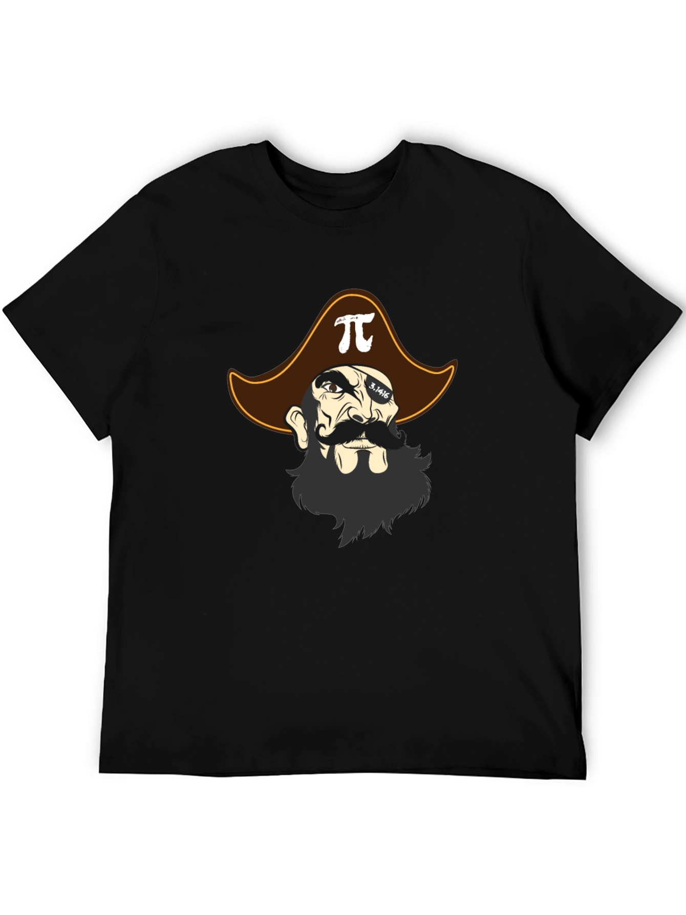 Pi-rate T-Shirt - Math Pirate Design