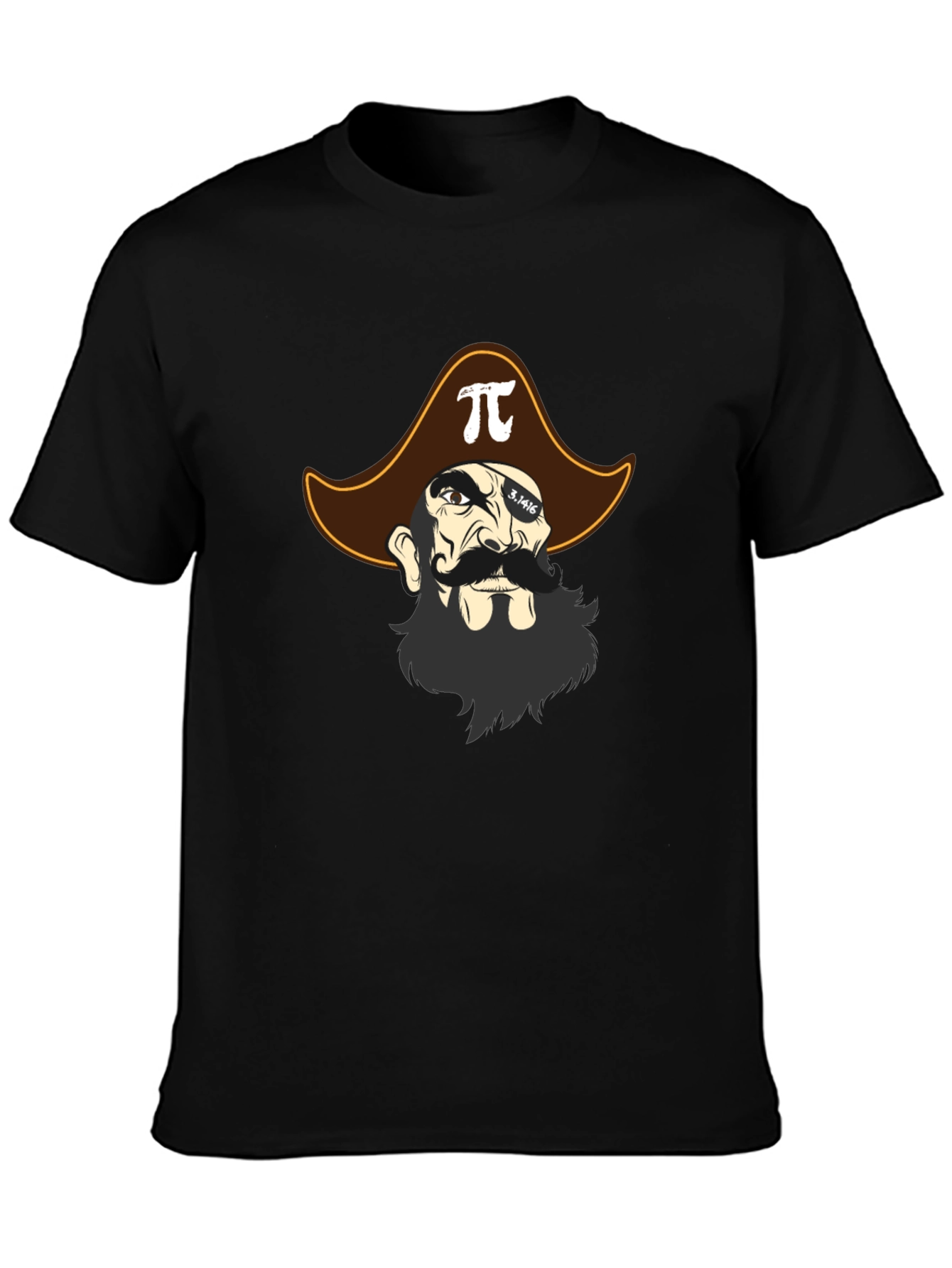 Pi-rate T-Shirt - Math Pirate Design