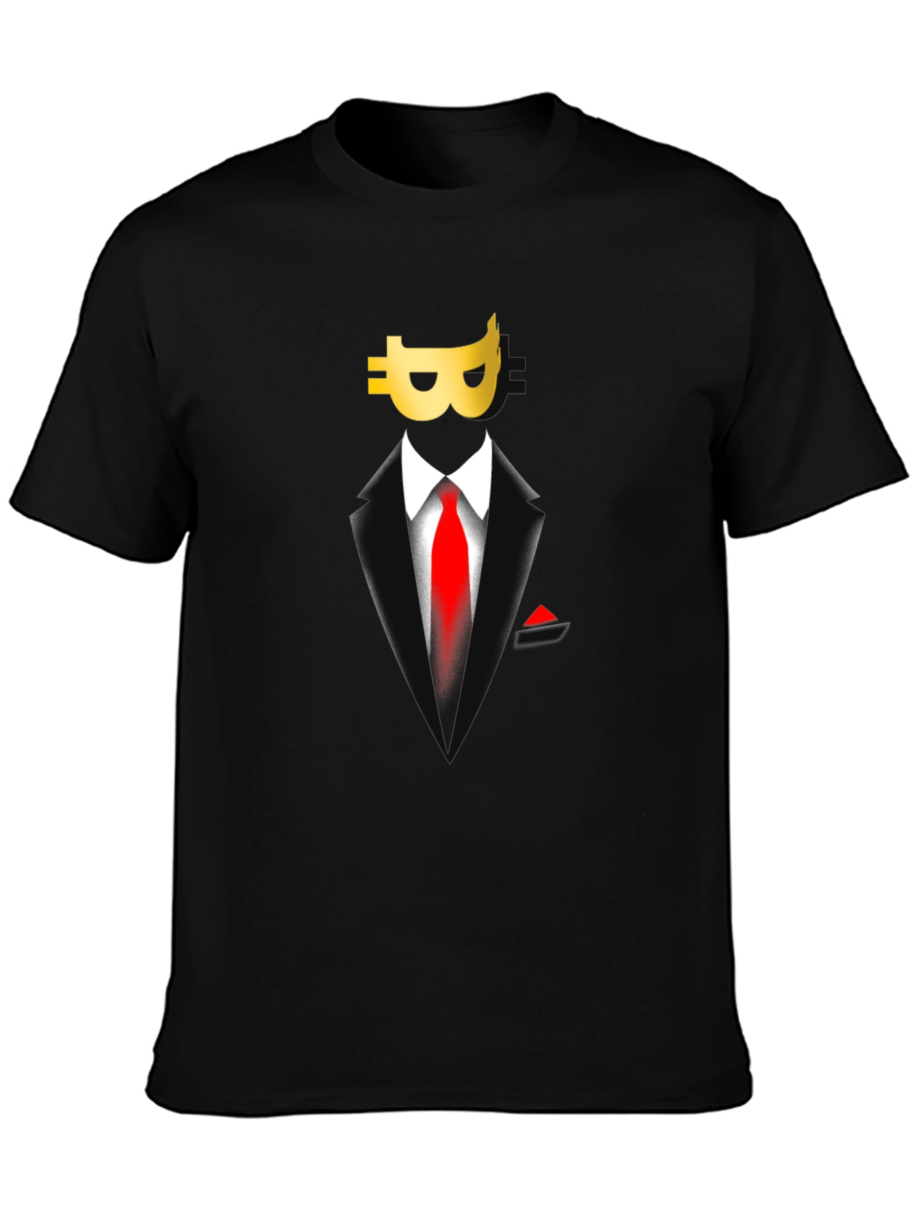 Bitcoin Suit T-Shirt - Crypto Style