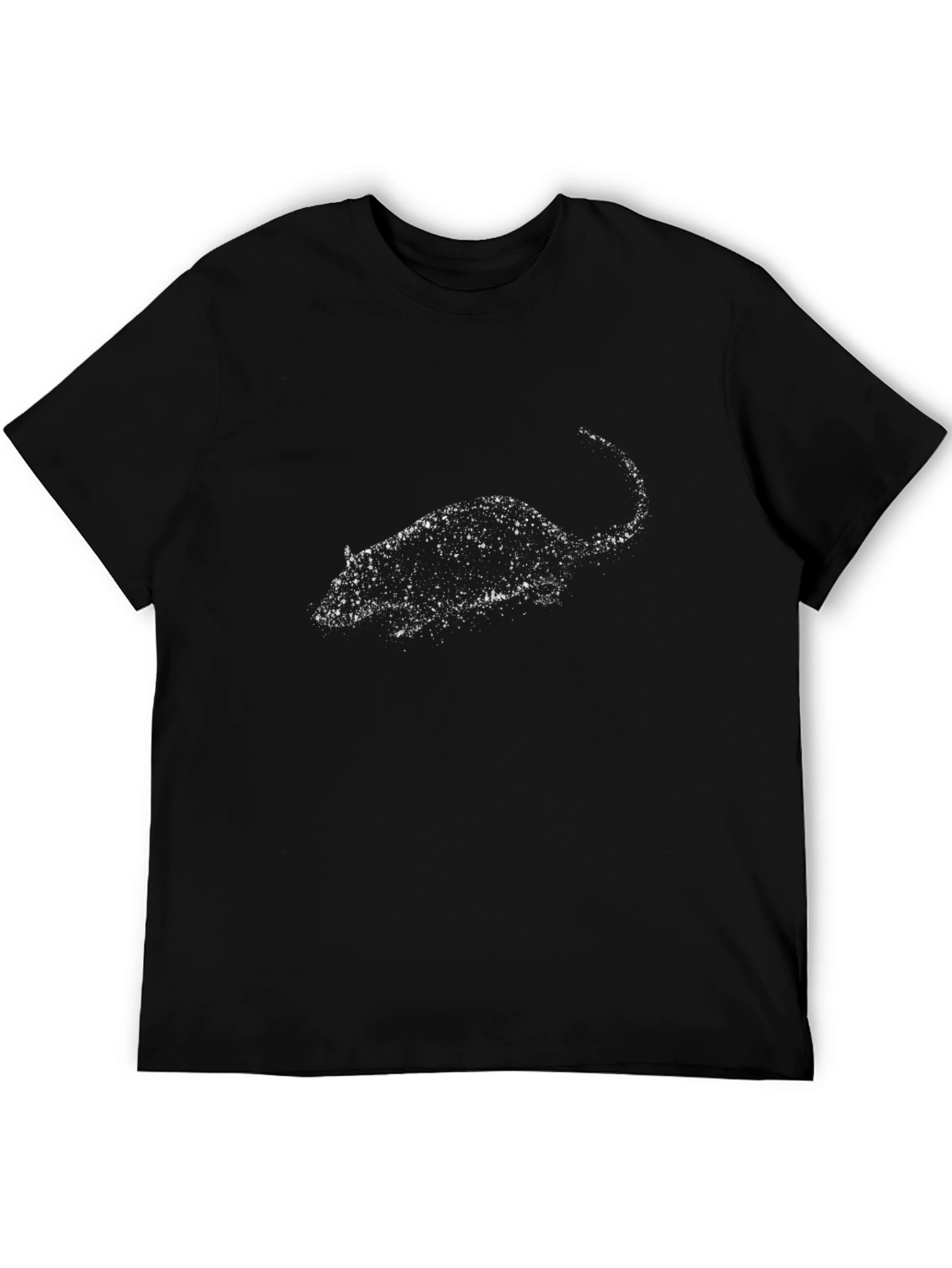 Rat Constellation Graphic Tee - Unisex Black T-Shirt