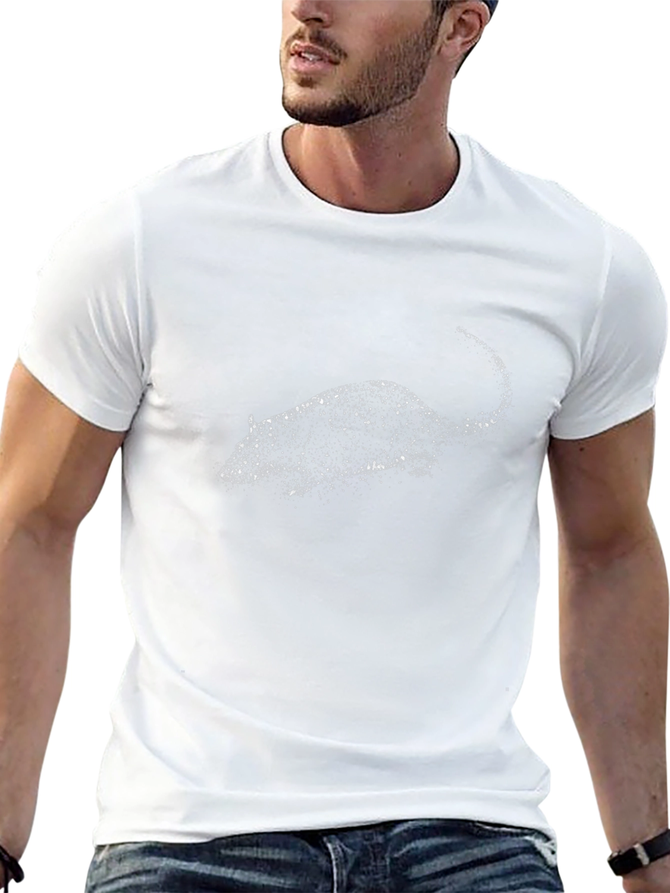 Rat Constellation Graphic Tee - Unisex Black T-Shirt