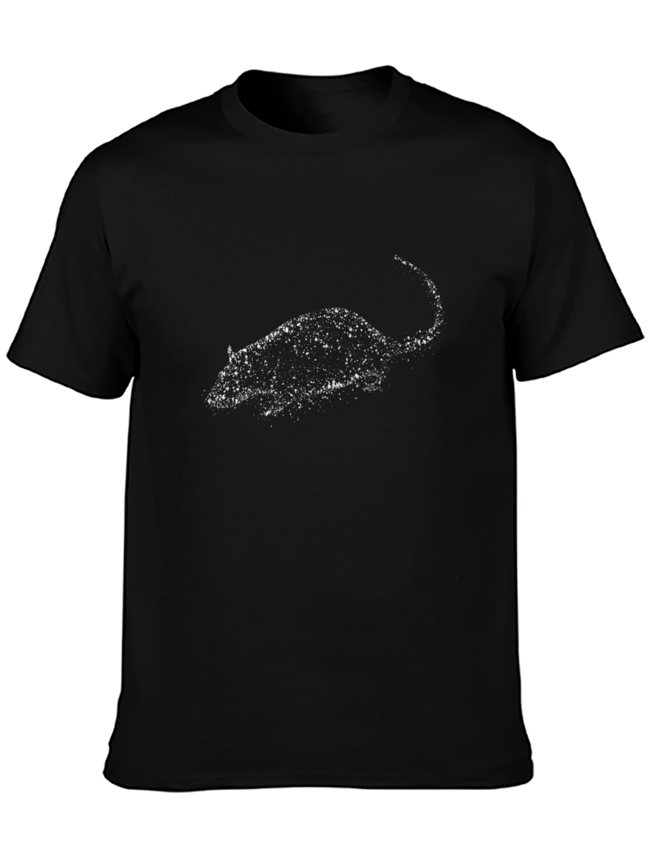Rat Constellation Graphic Tee - Unisex Black T-Shirt