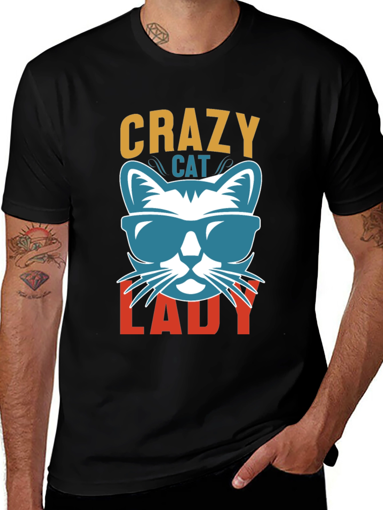 Crazy Cat Lady Graphic Tee - Unisex