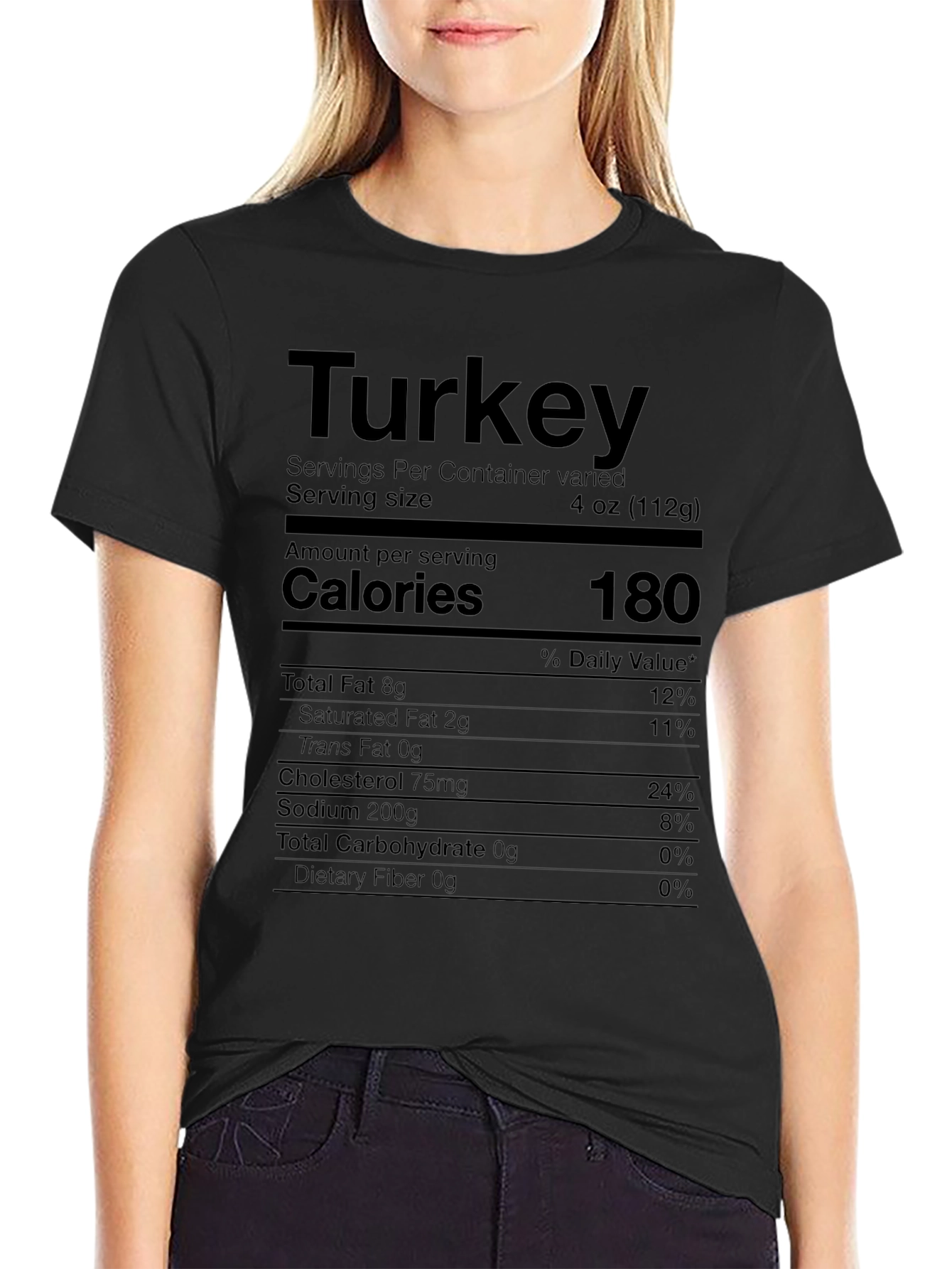 Turkey Nutrition Facts T-Shirt