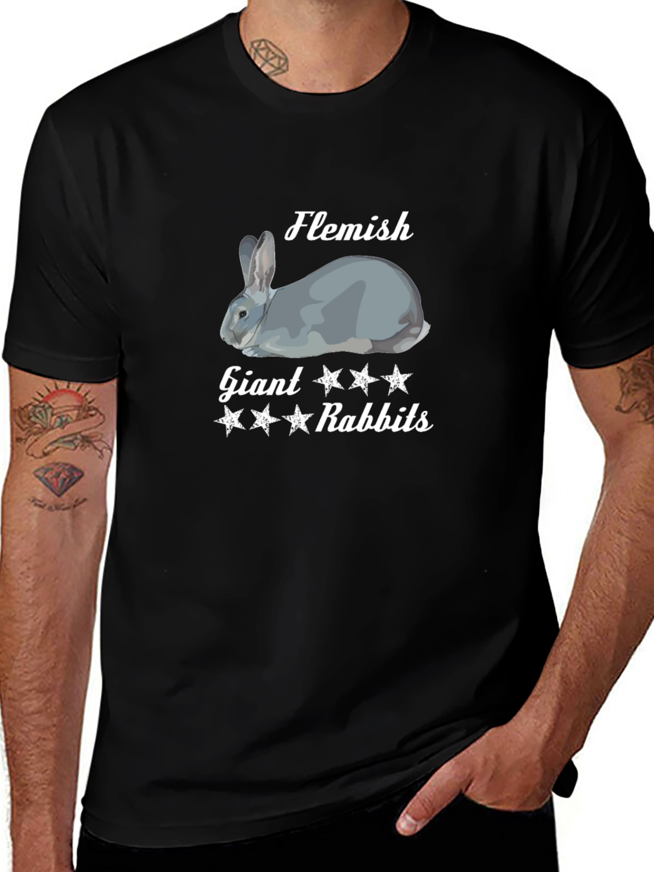 Flemish Giant Rabbit T-Shirt