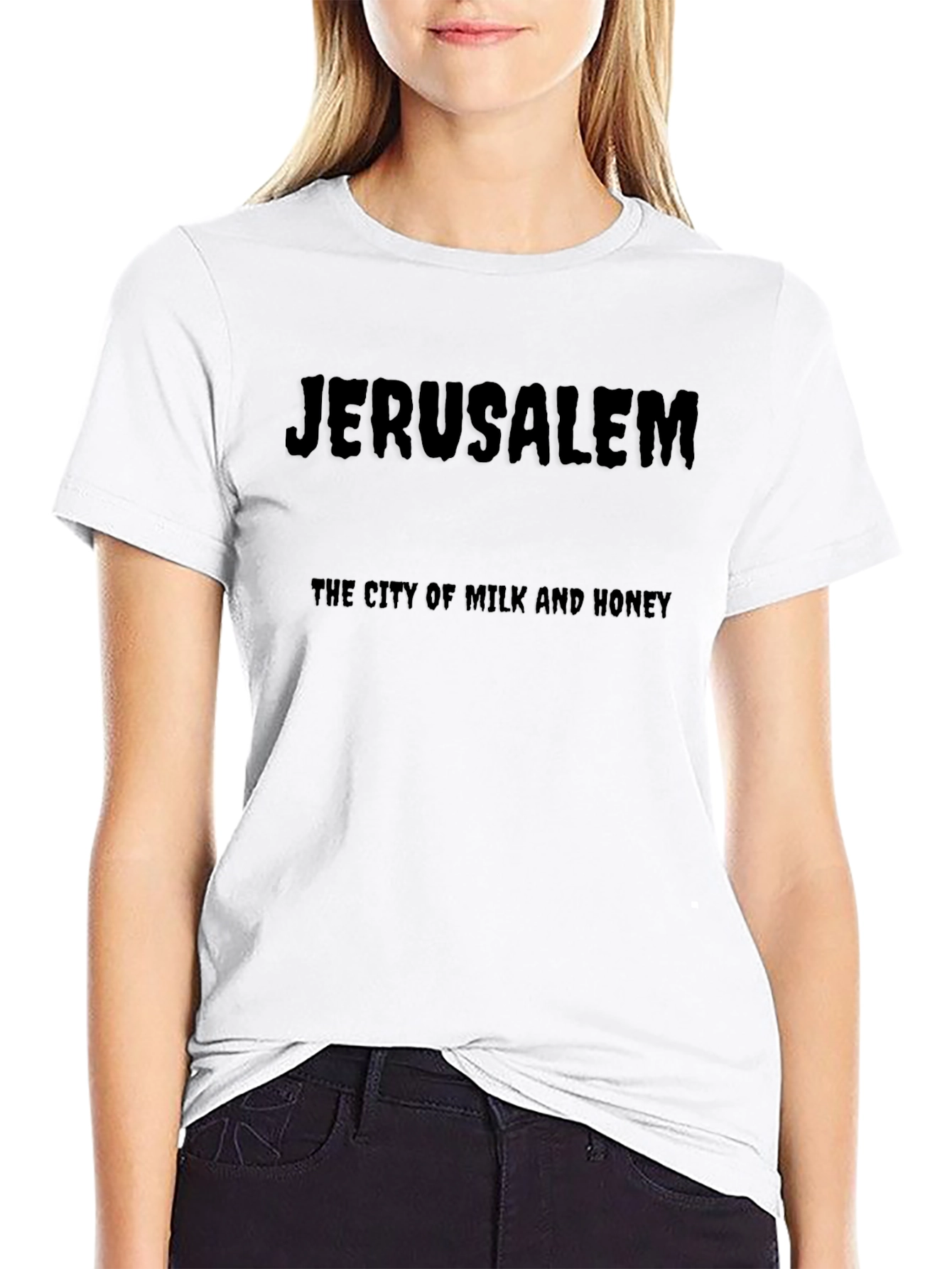 Jerusalem T-Shirt - City of Milk and Honey