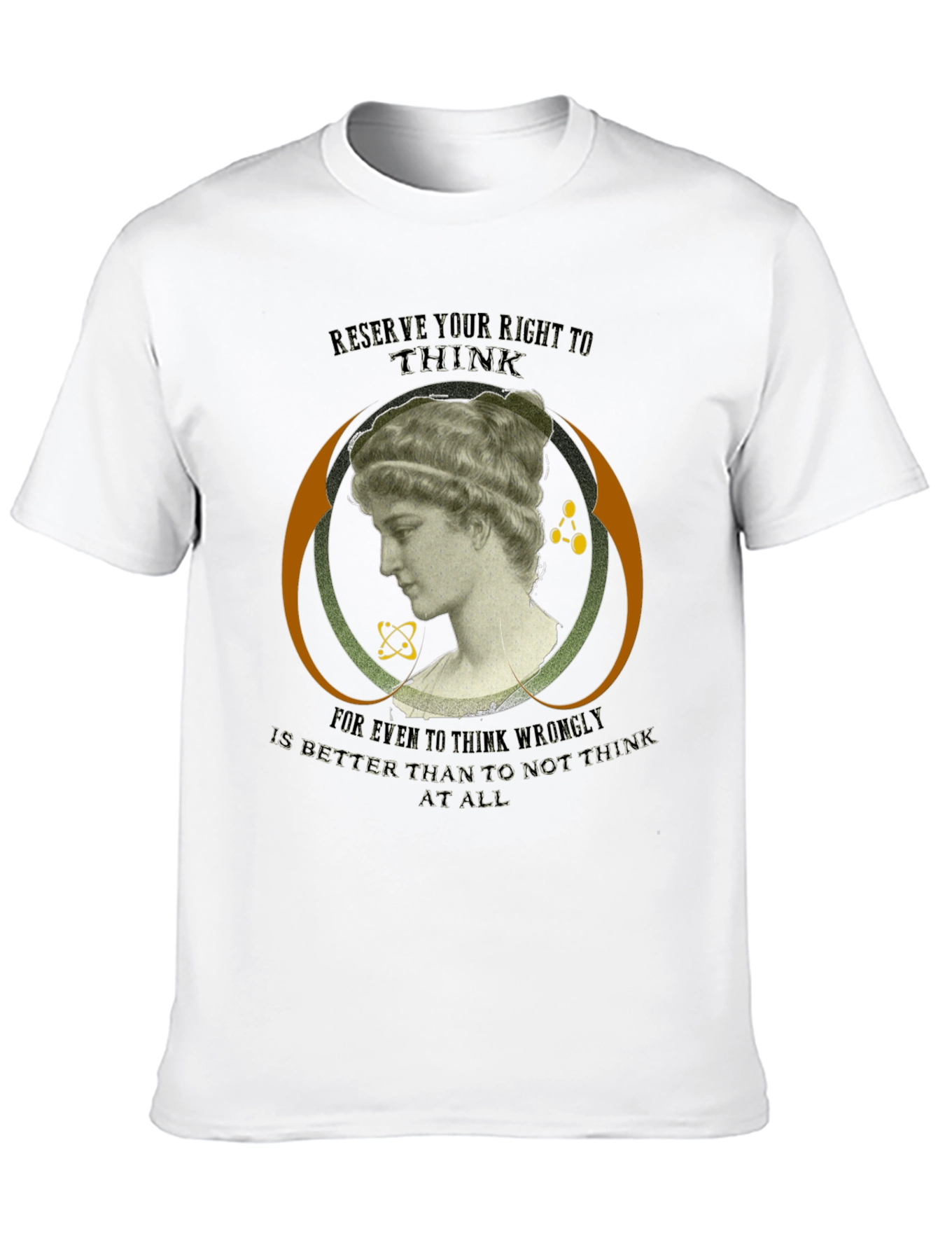 Intellectual T-Shirt: Reserve Your Right to Think
