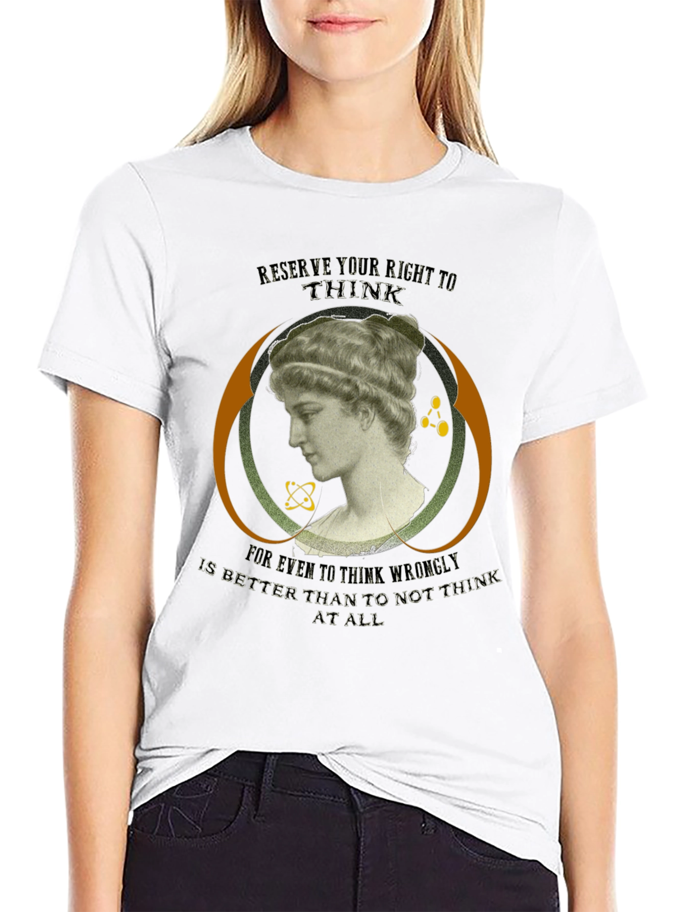 Intellectual T-Shirt: Reserve Your Right to Think