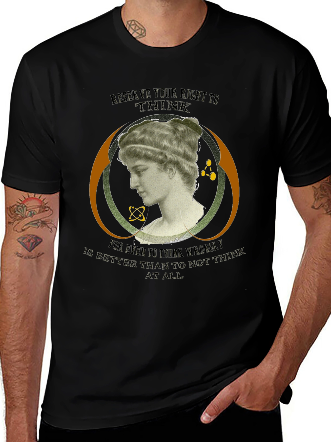 Intellectual T-Shirt: Reserve Your Right to Think