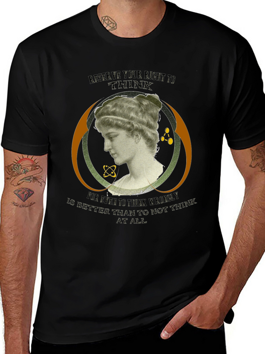 Intellectual T-Shirt: Reserve Your Right to Think
