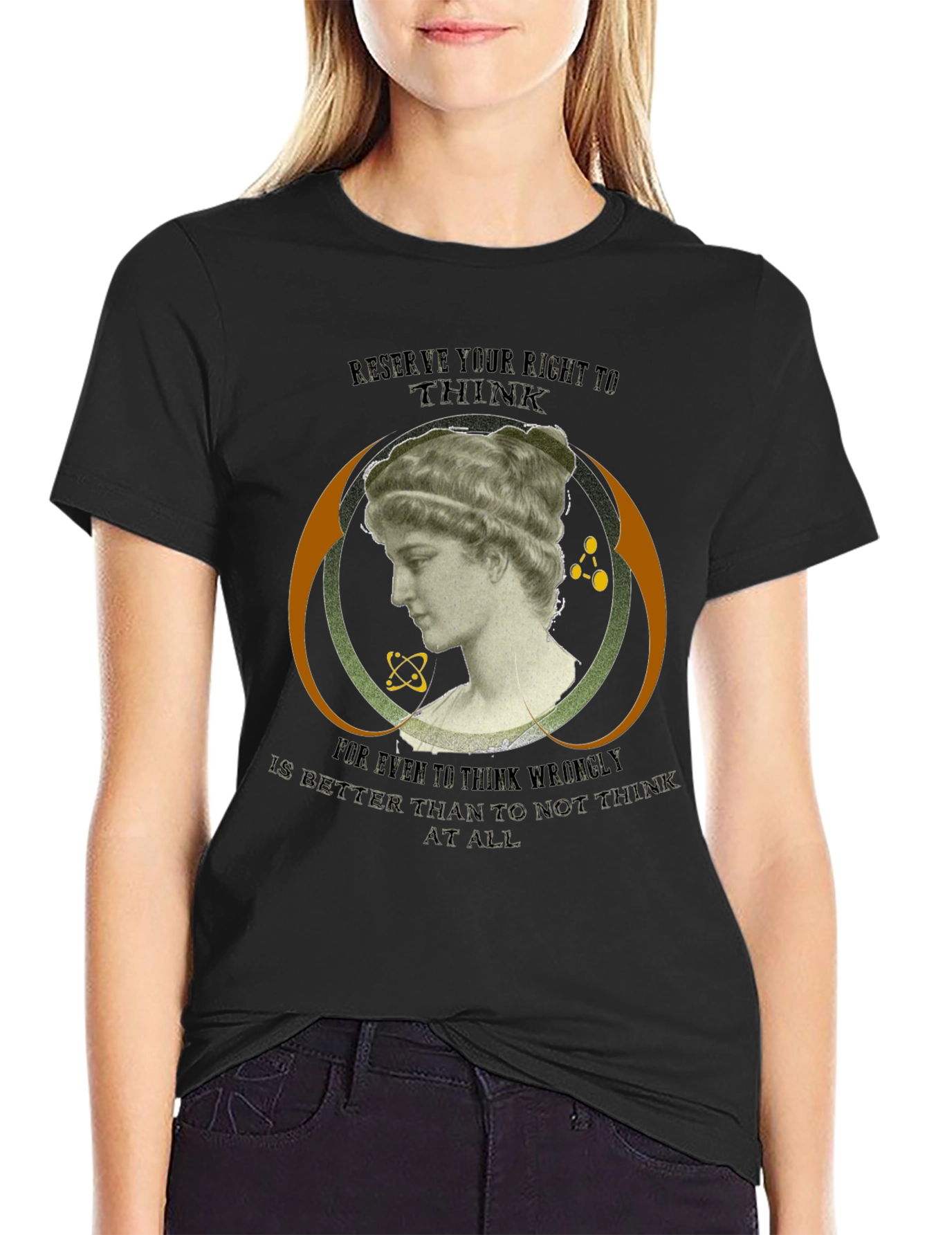 Intellectual T-Shirt: Reserve Your Right to Think