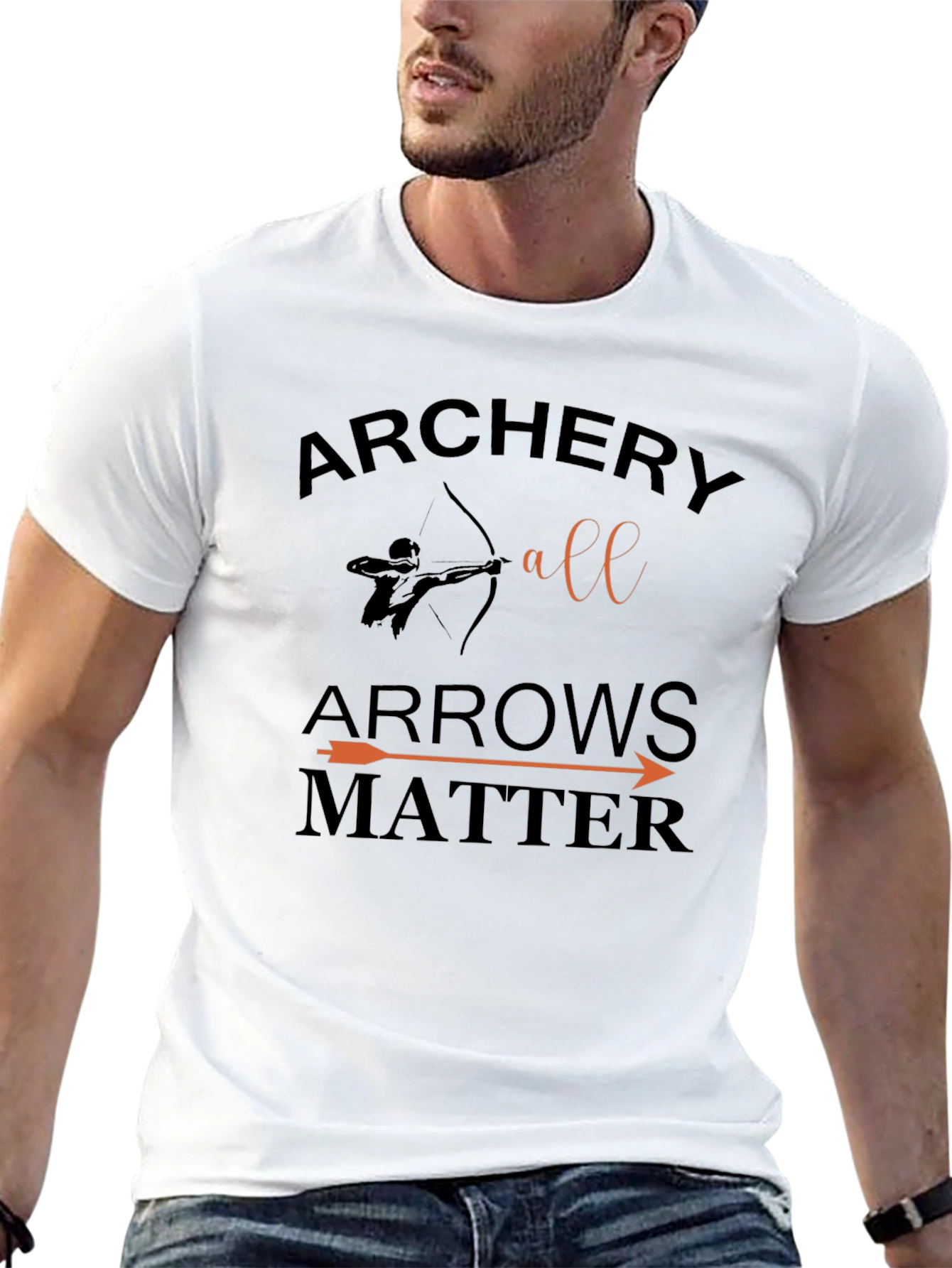 Archery All Arrows Matter Graphic T-Shirt