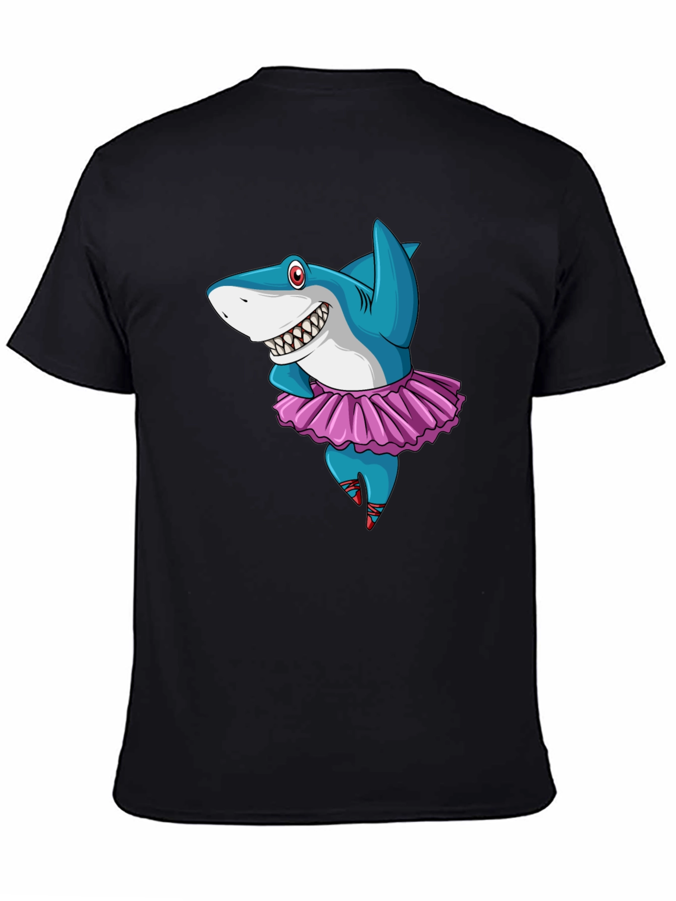 Shark Ballerina Graphic Tee - Dance with Style!