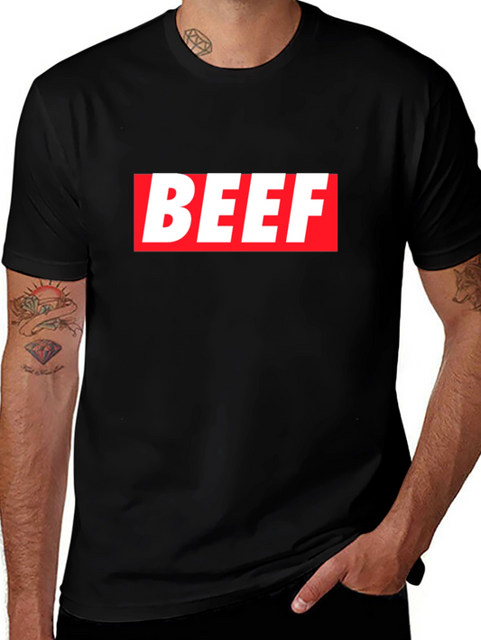 BEEF Graphic T-Shirt - Bold Statement Tee