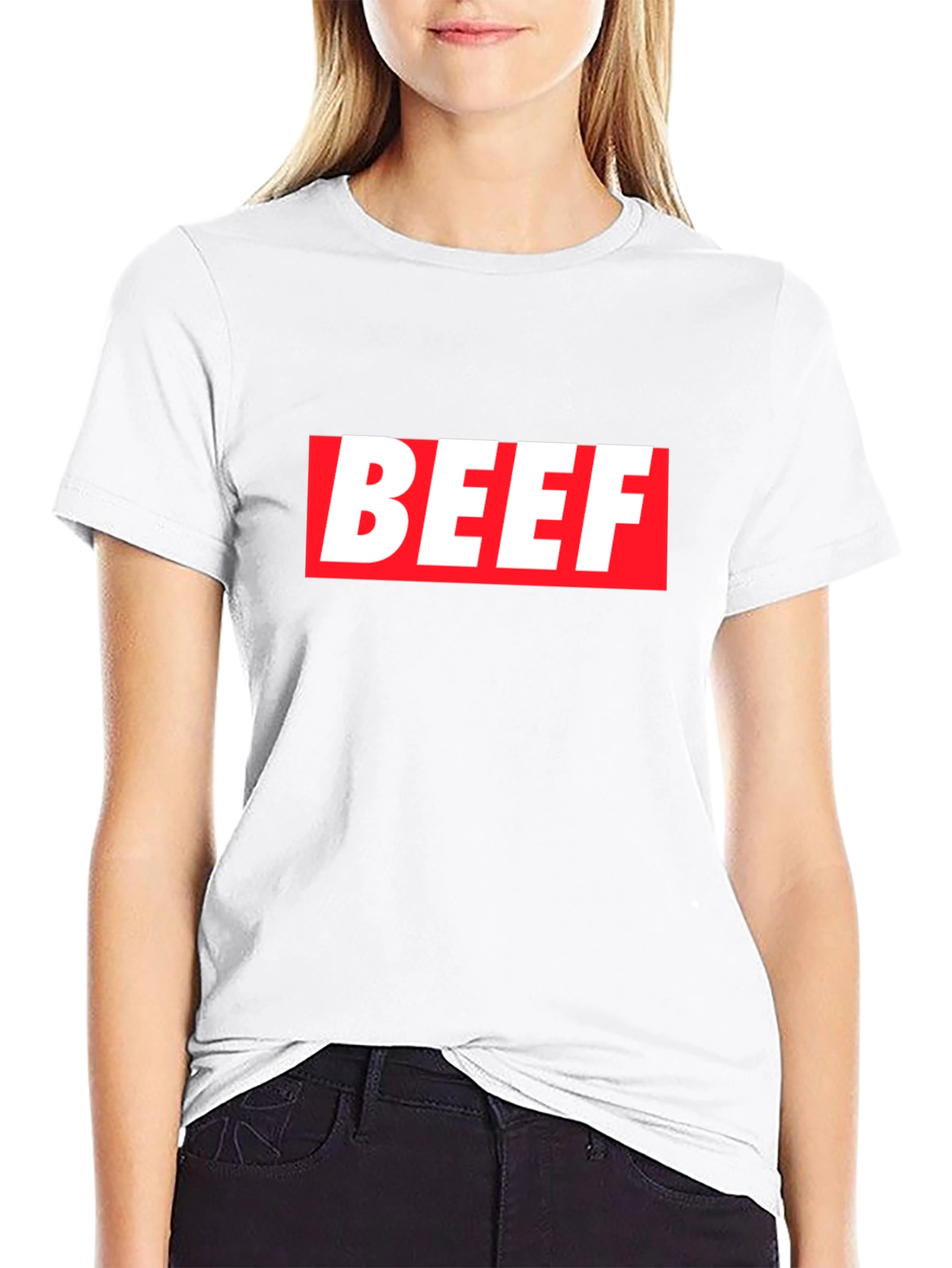 BEEF Graphic T-Shirt - Bold Statement Tee