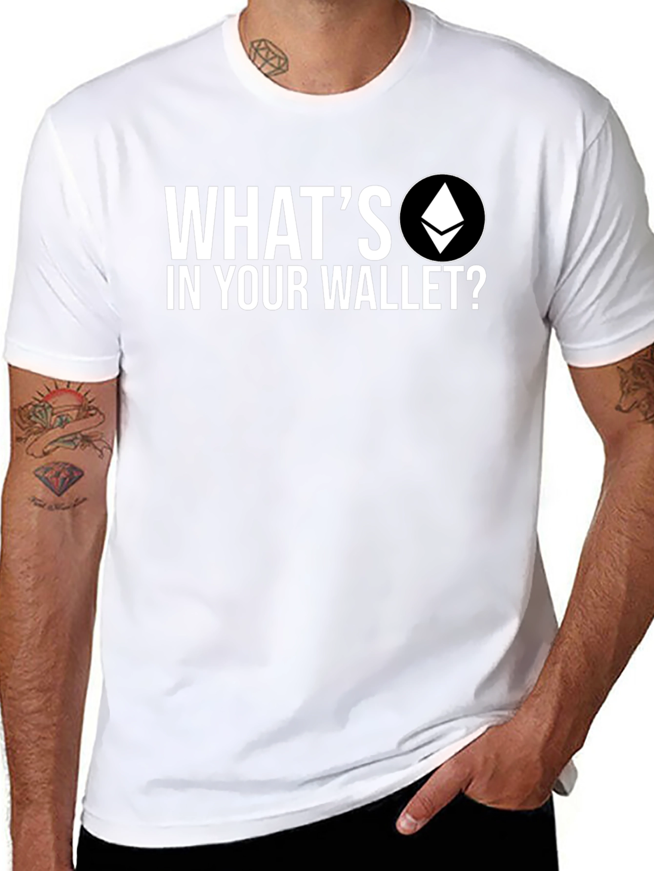 Crypto T-Shirt: Whats in Your Wallet? Ethereum Eth