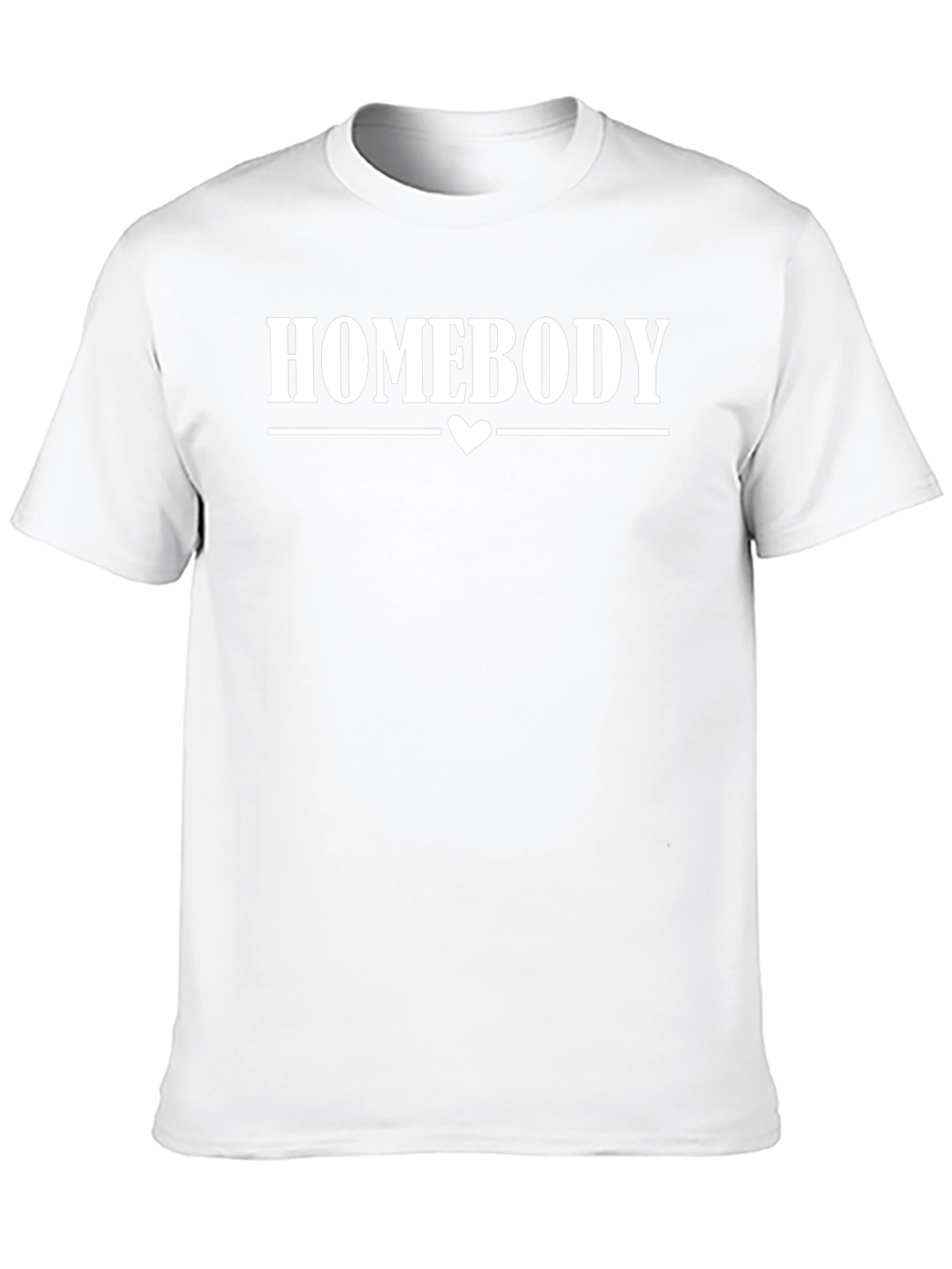 Homebody Graphic Tee - Black Cotton Comfort