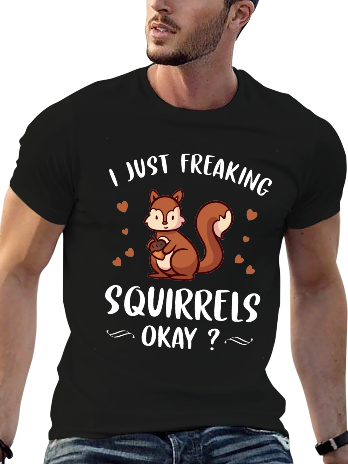 I Just Freaking Love Squirrels T-Shirt