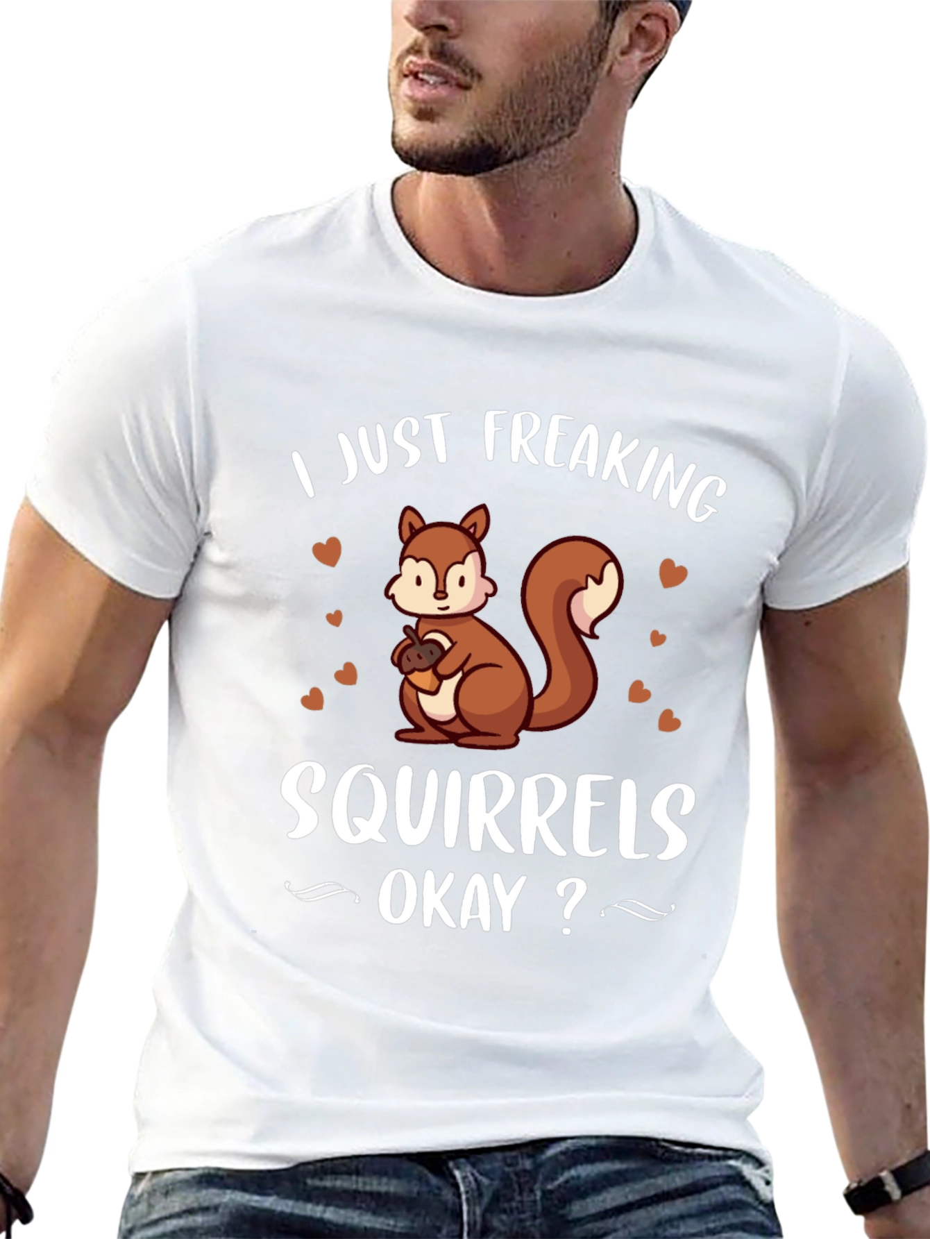 I Just Freaking Love Squirrels T-Shirt