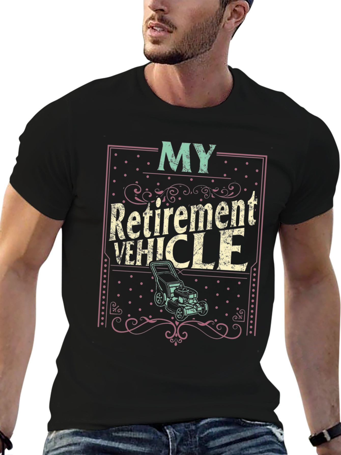 Retirement Vehicle Graphic T-Shirt