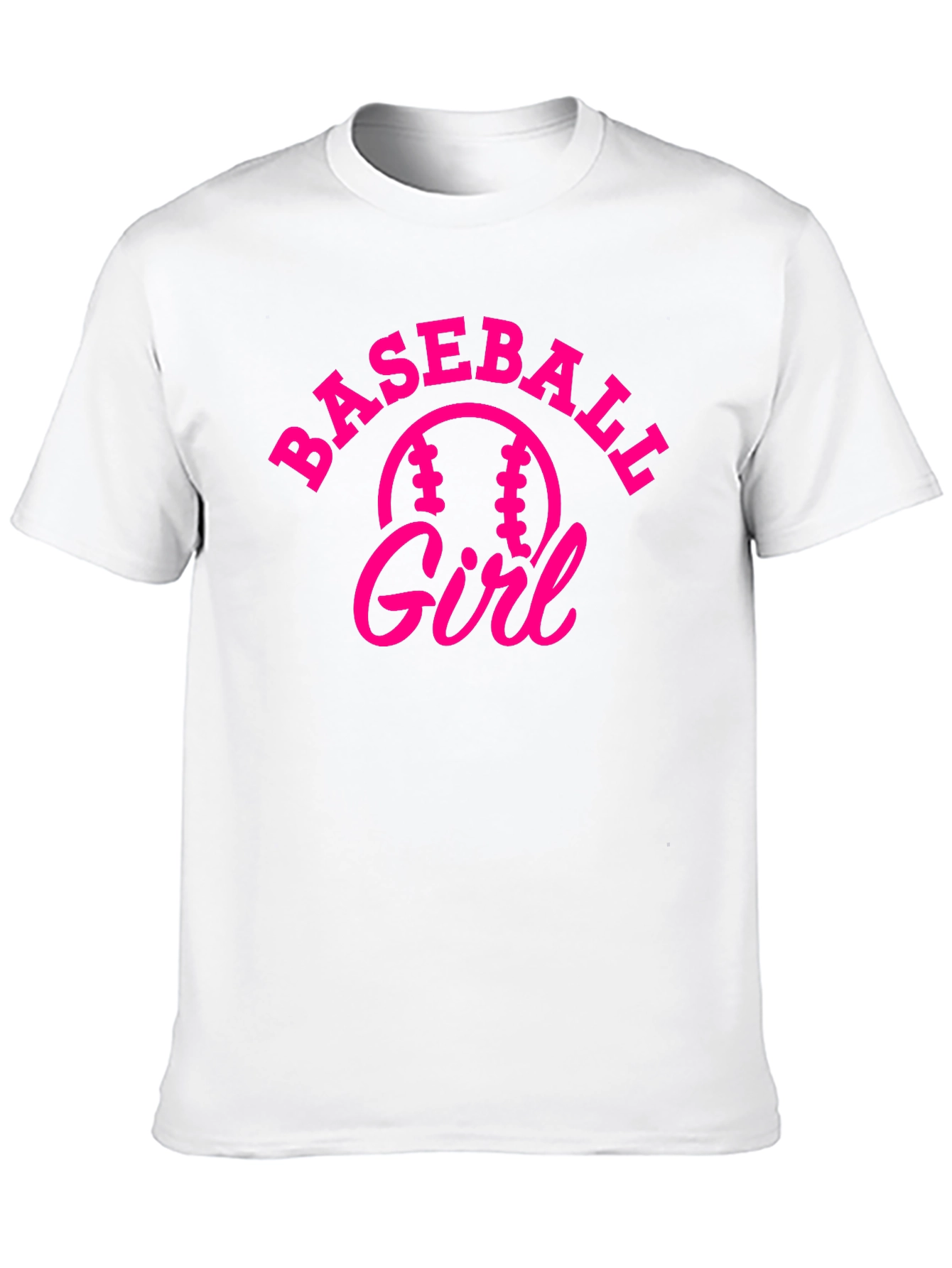 Baseball Girl Tee - Fun Sports T-Shirt