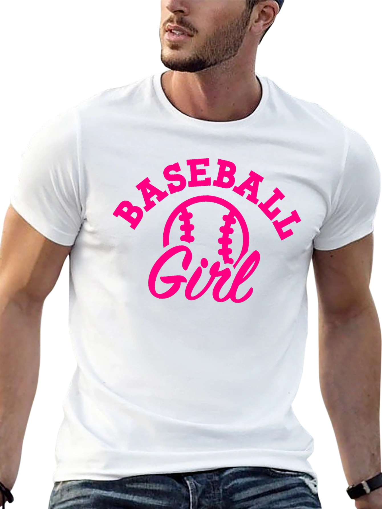 Baseball Girl Tee - Fun Sports T-Shirt