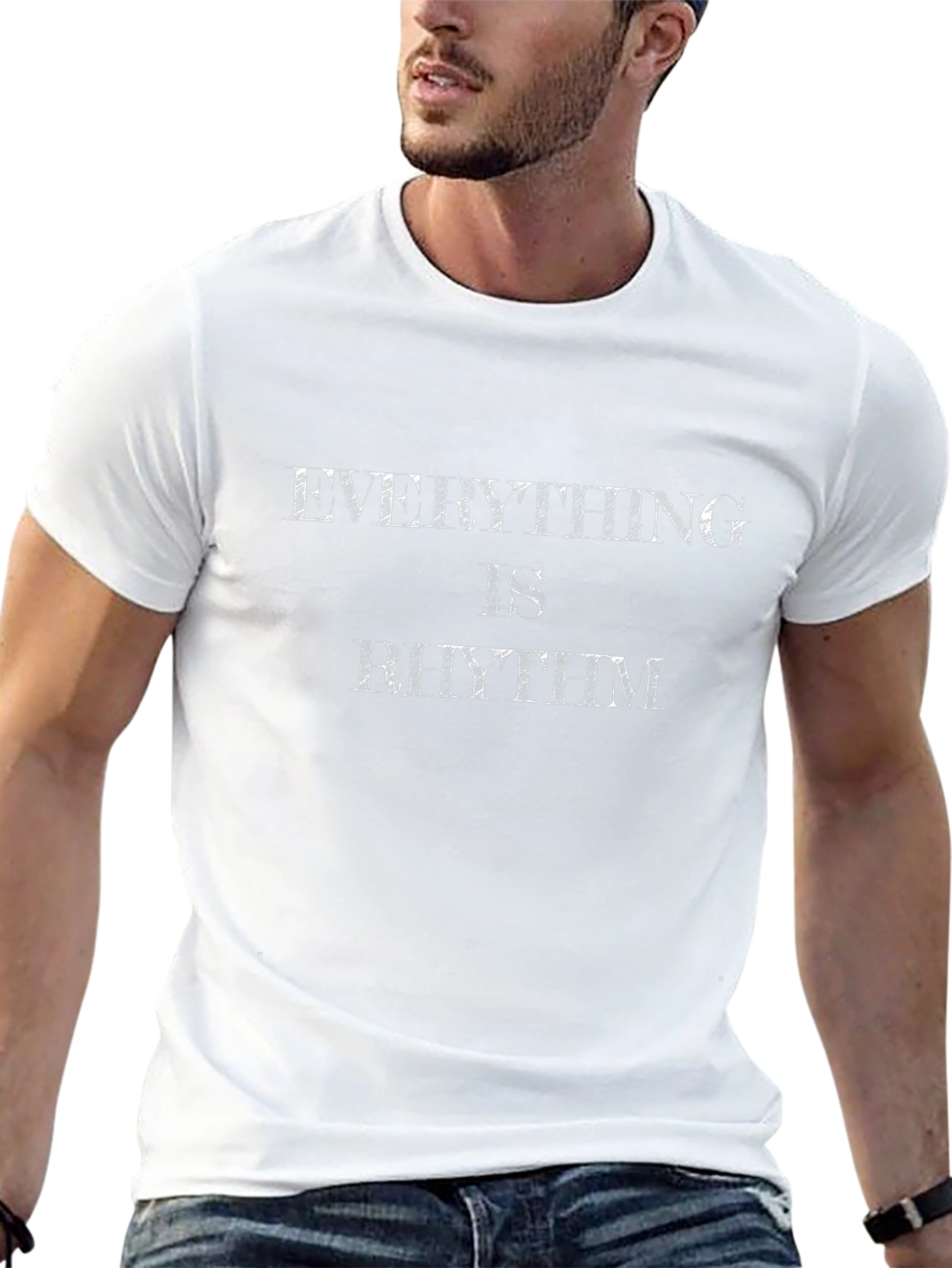 Everything is Rhythm T-Shirt - Black