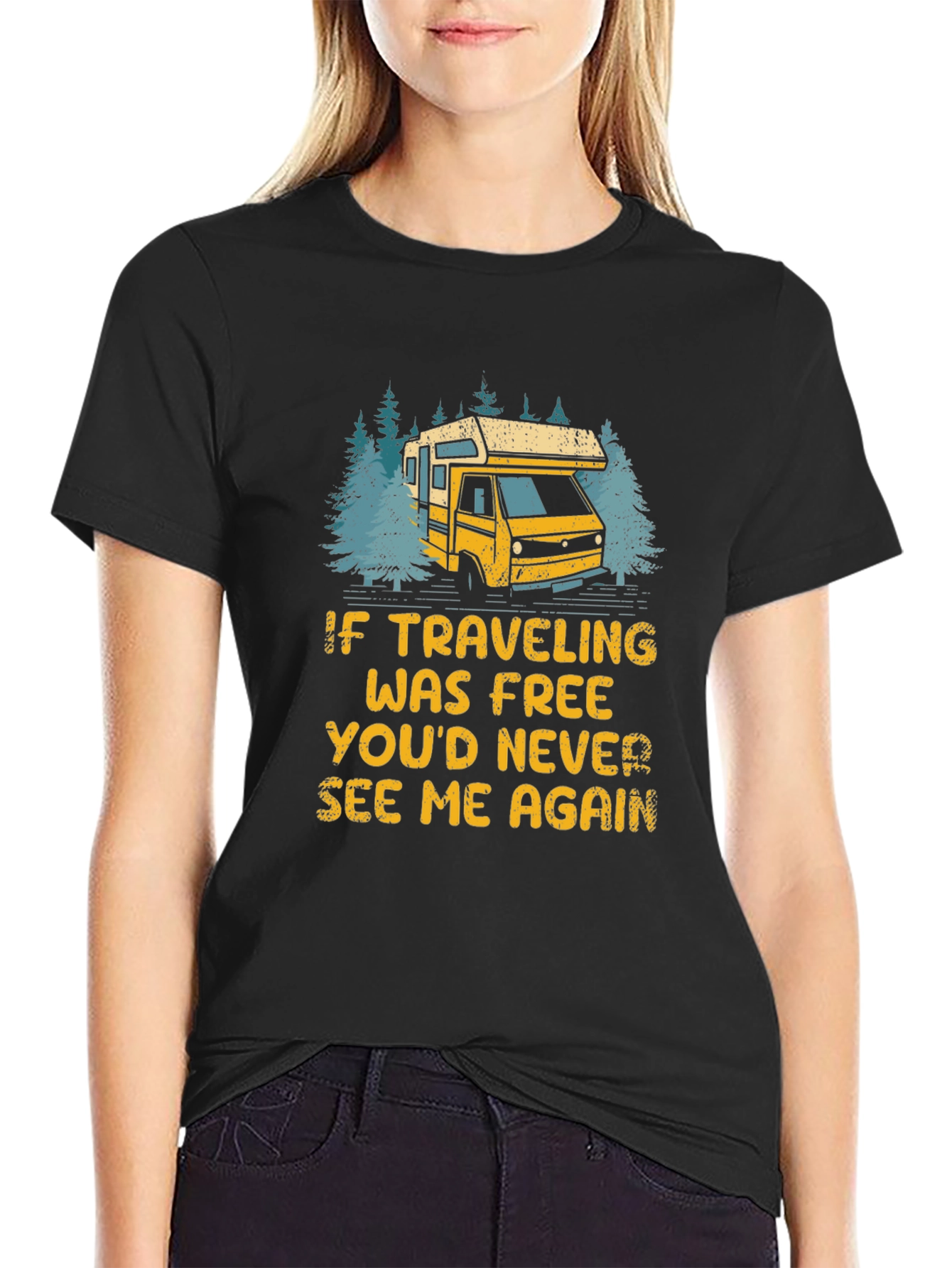 Travel T-Shirt: If Traveling Was Free
