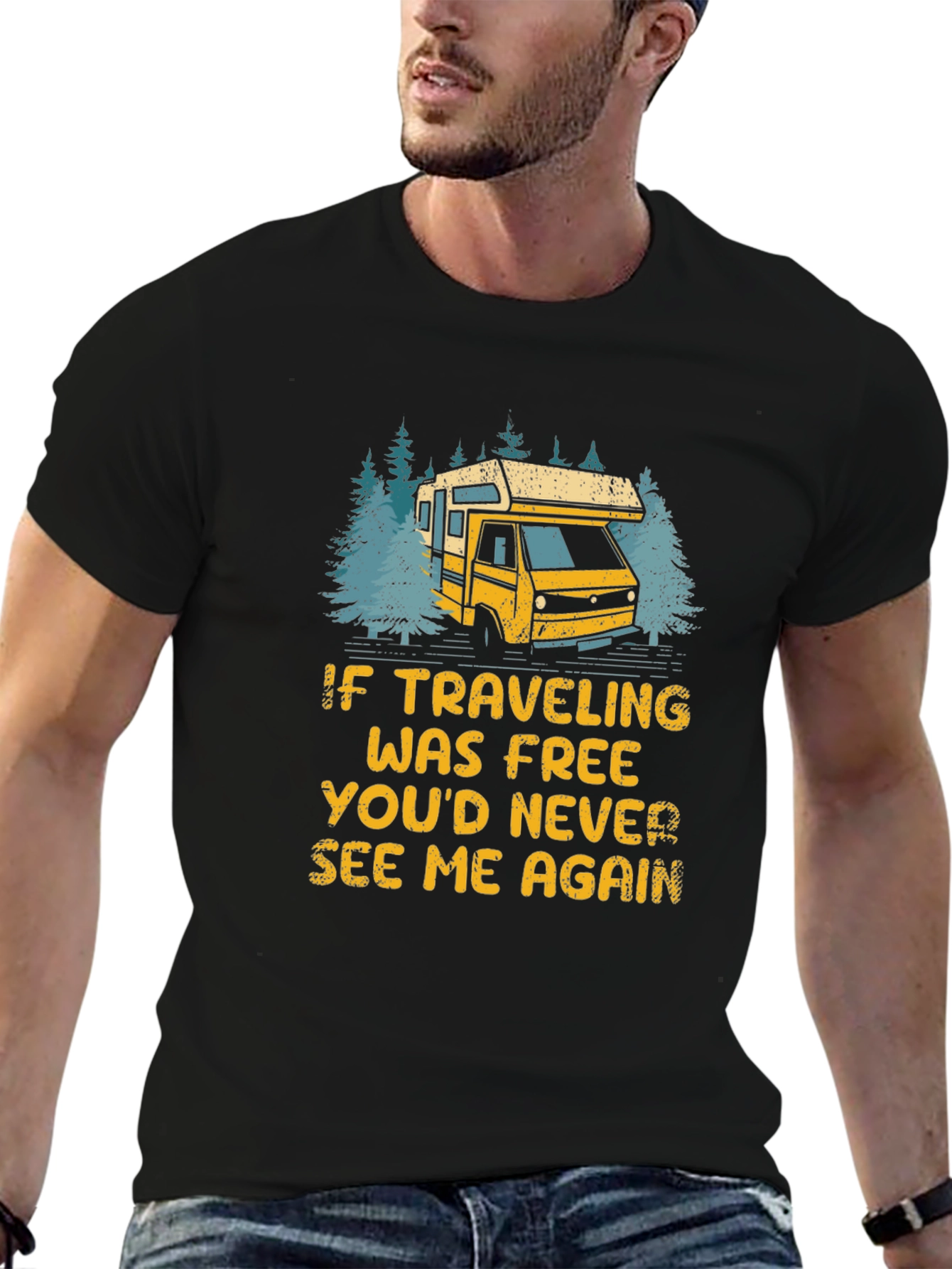 Travel T-Shirt: If Traveling Was Free