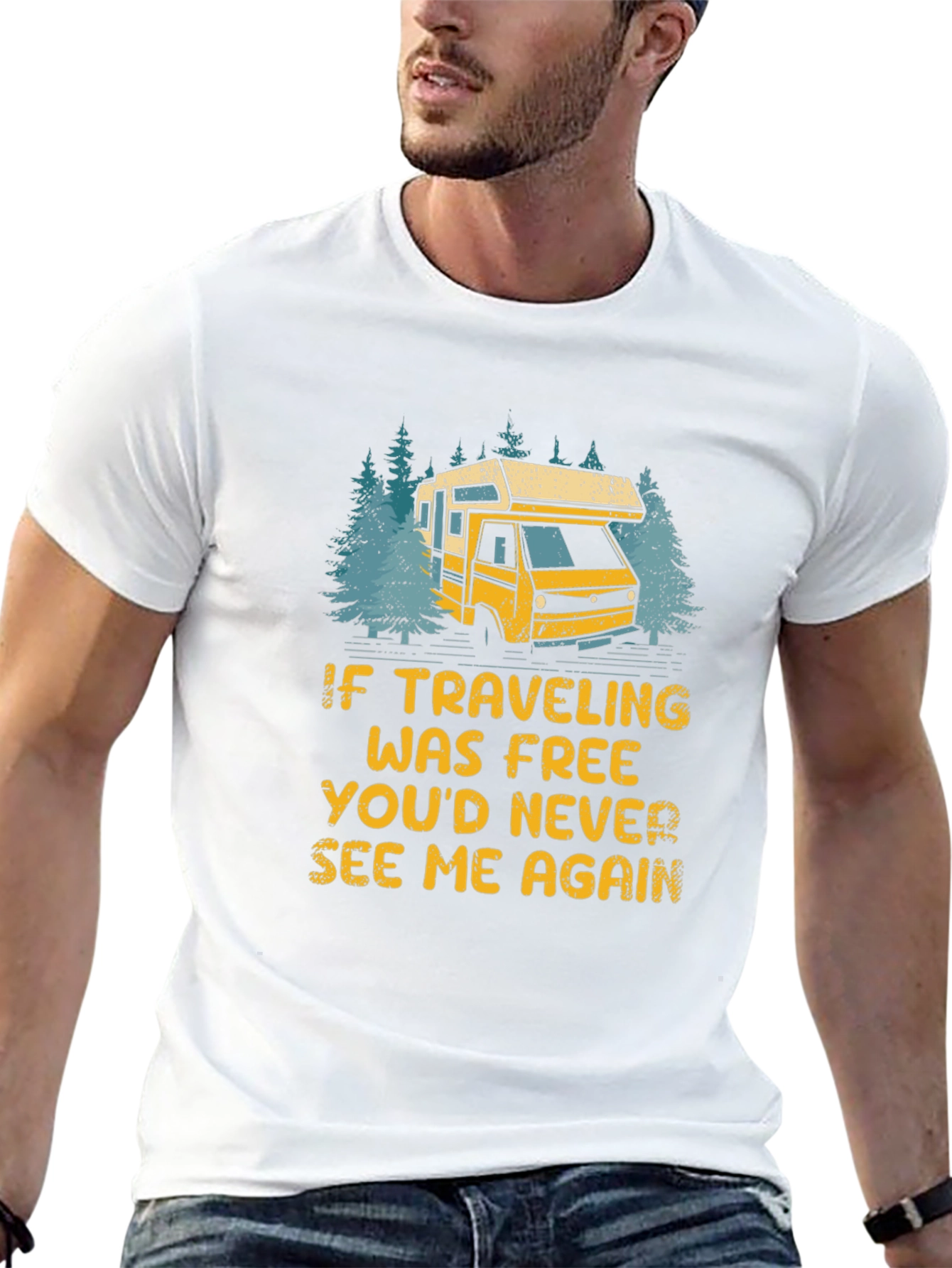 Travel T-Shirt: If Traveling Was Free