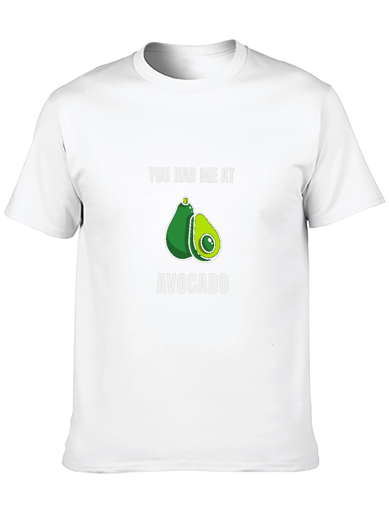 Avocado Graphic T-Shirt Funny Foodie Tee