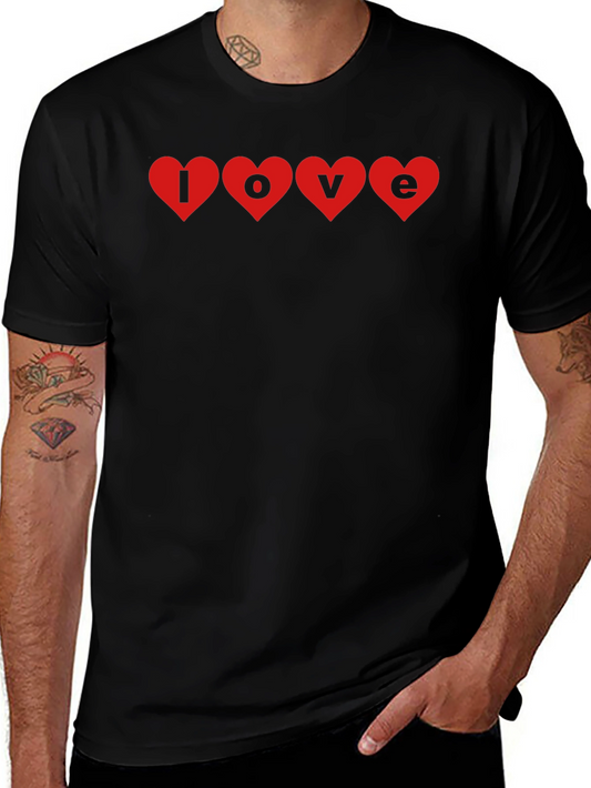 Love Heart Graphic T-Shirt