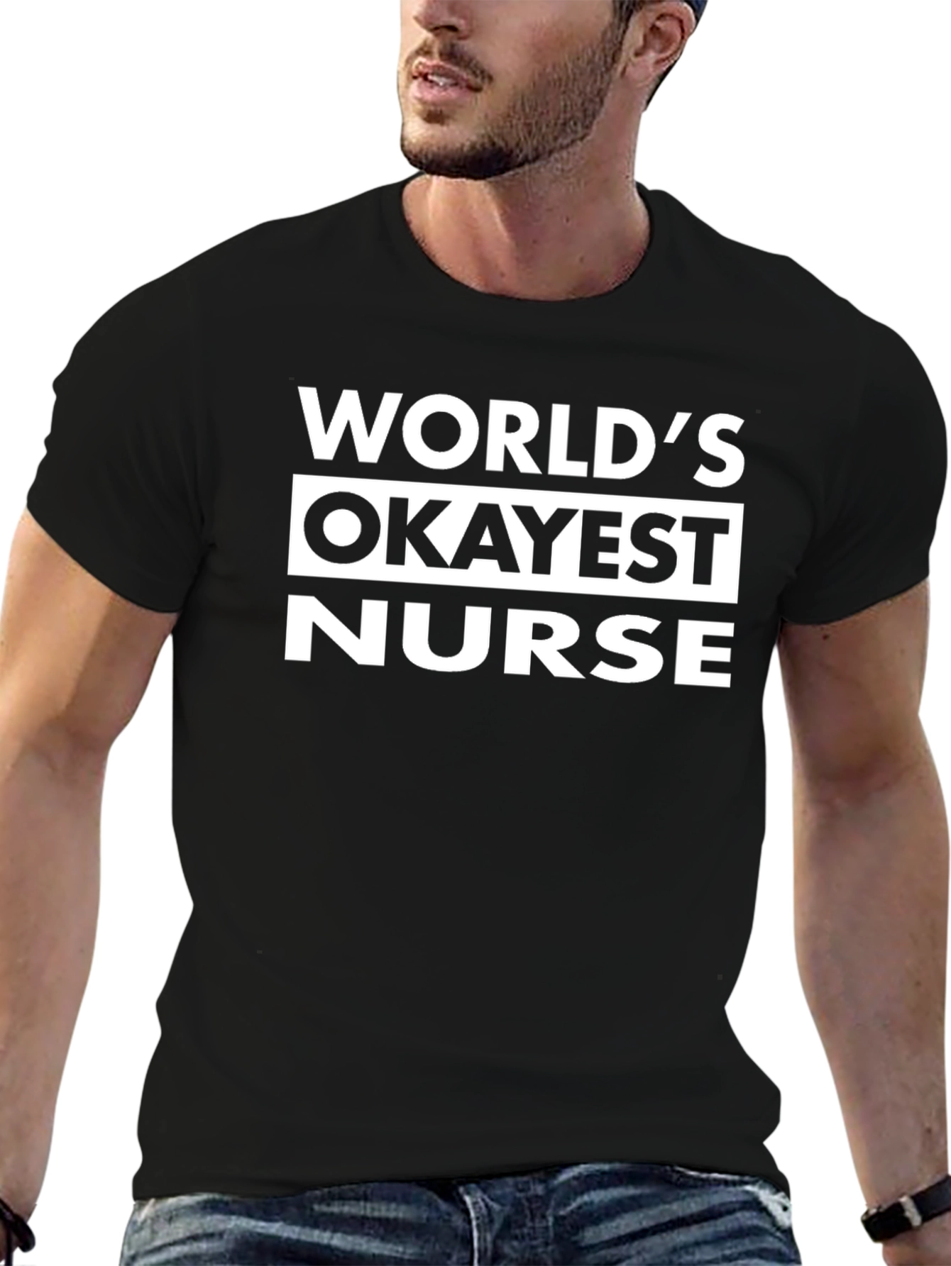 Worlds Okayest Nurse T-Shirt