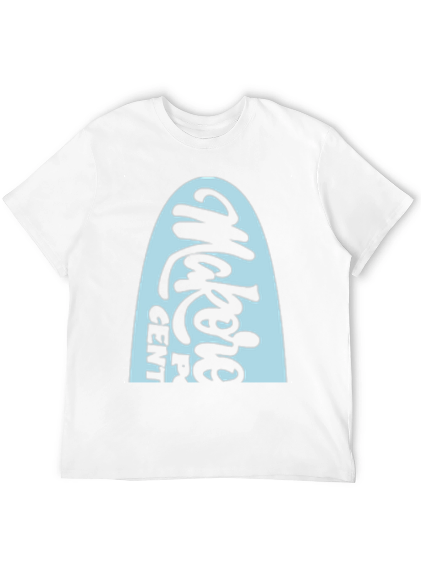 Trendy Graphic Tee: Make It Gentle