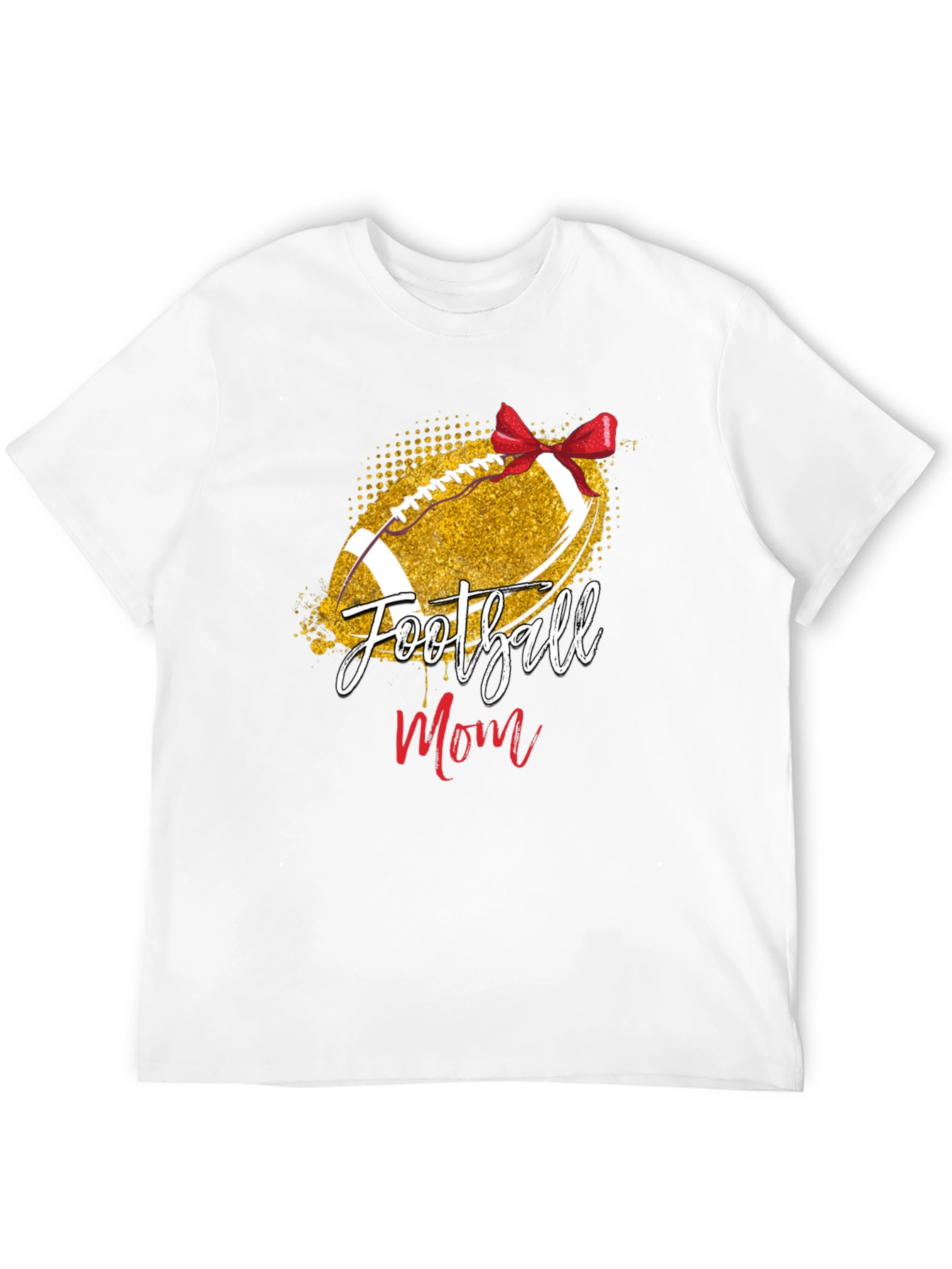 Football Mom Graphic T-Shirt