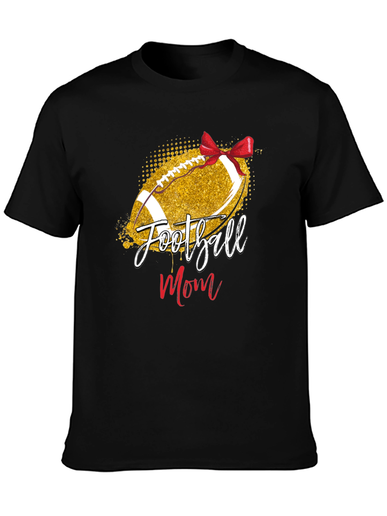 Football Mom Graphic T-Shirt