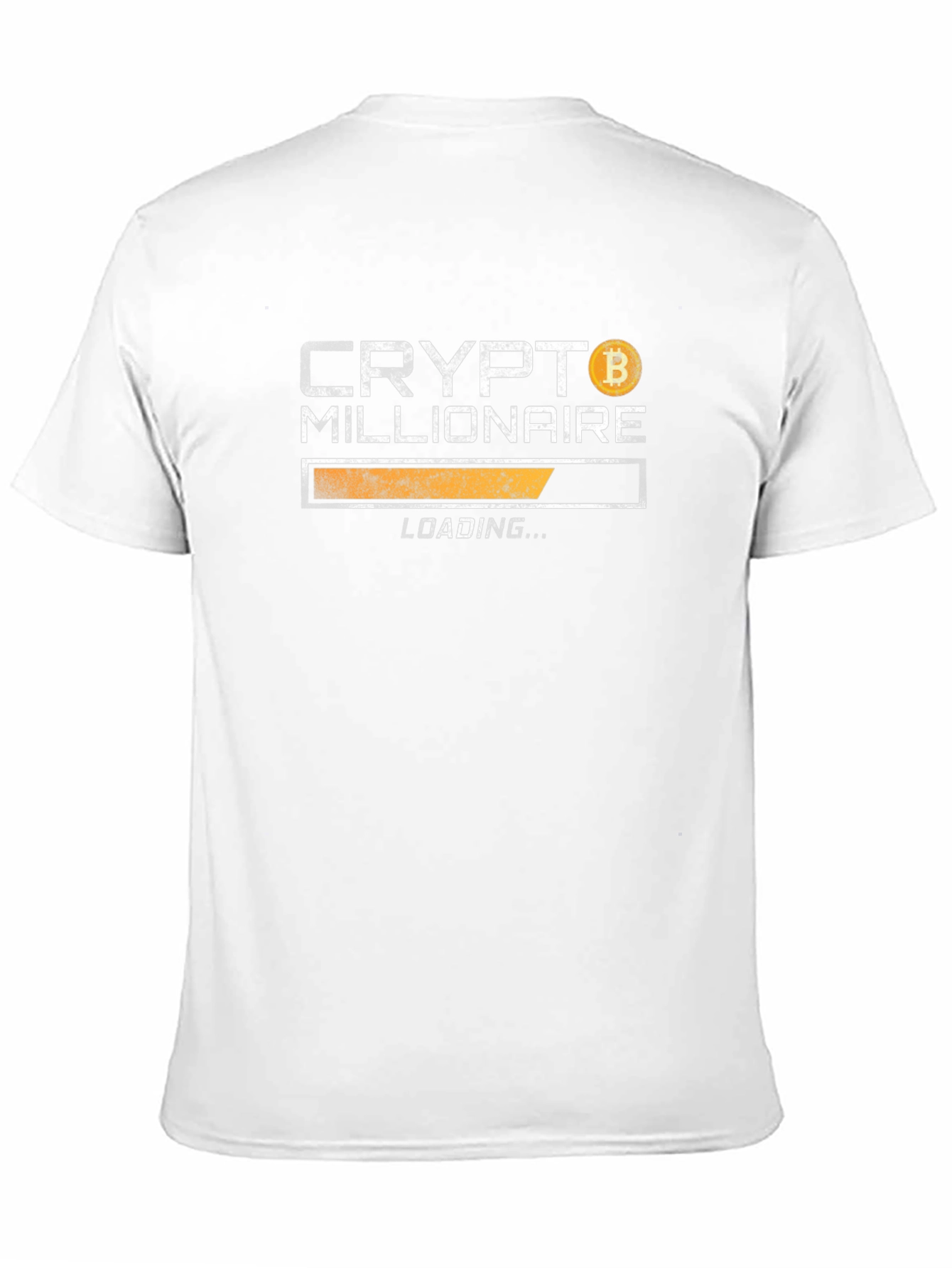 Crypto Millionaire Loading T-Shirt - Bitcoin Cryptocurrency Tee