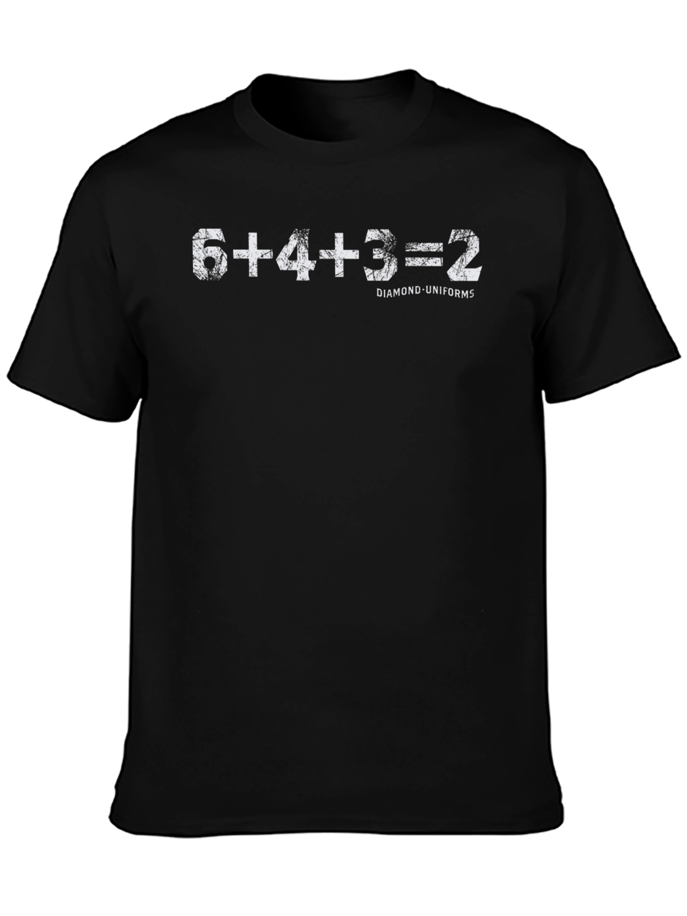 Math Humor T-Shirt: 6+4+3=2